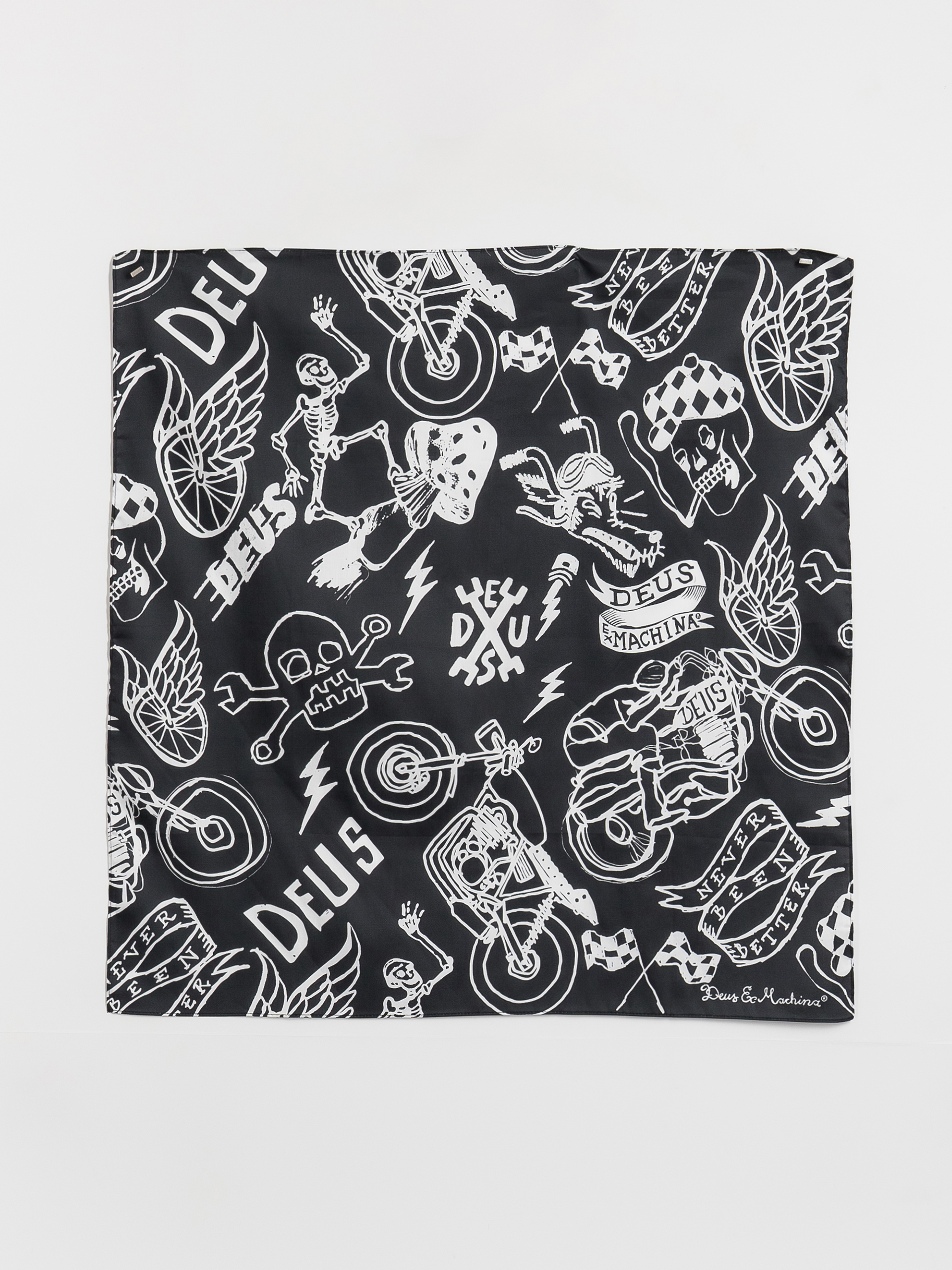 Deus Ex Machina Doodle Bandana - black (black)