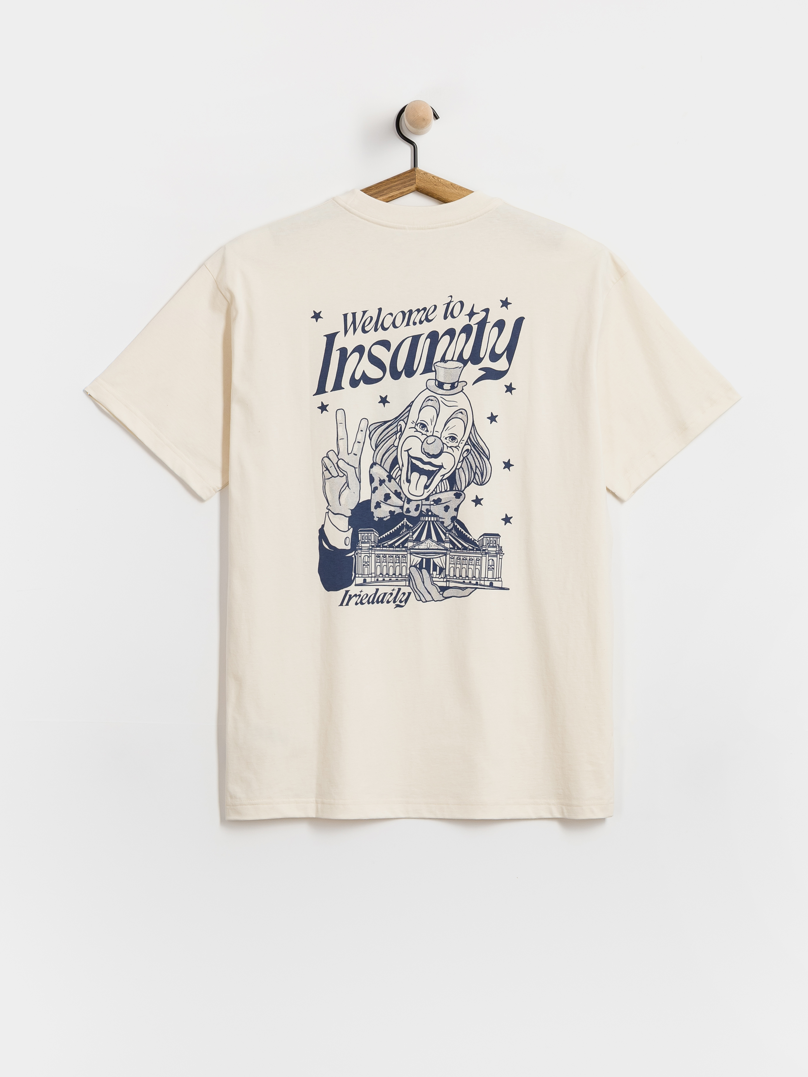 Iriedaily Clownsanity T-Shirt (undyed)