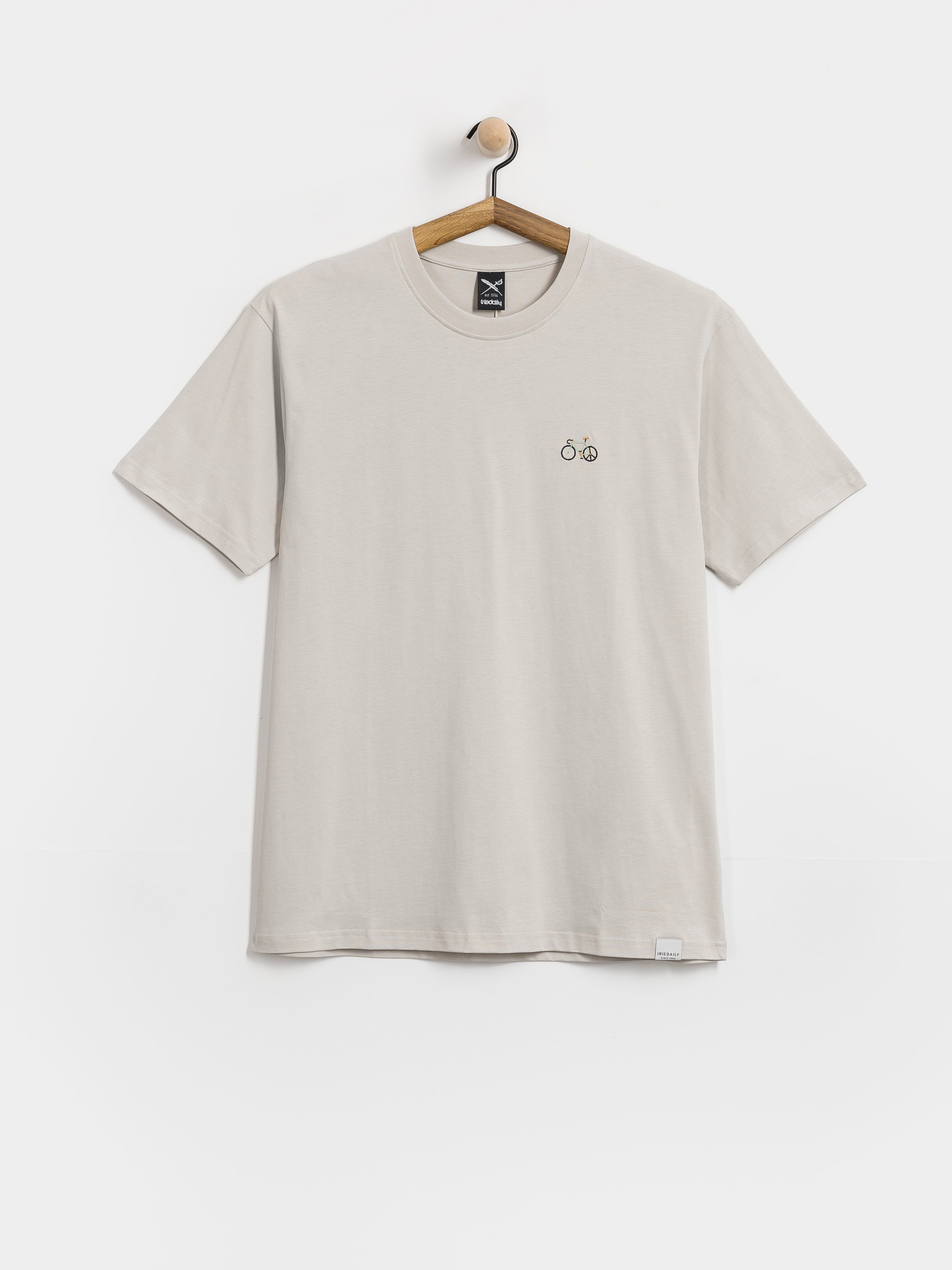 Iriedaily Peaceride Emb T-Shirt (cloud grey)