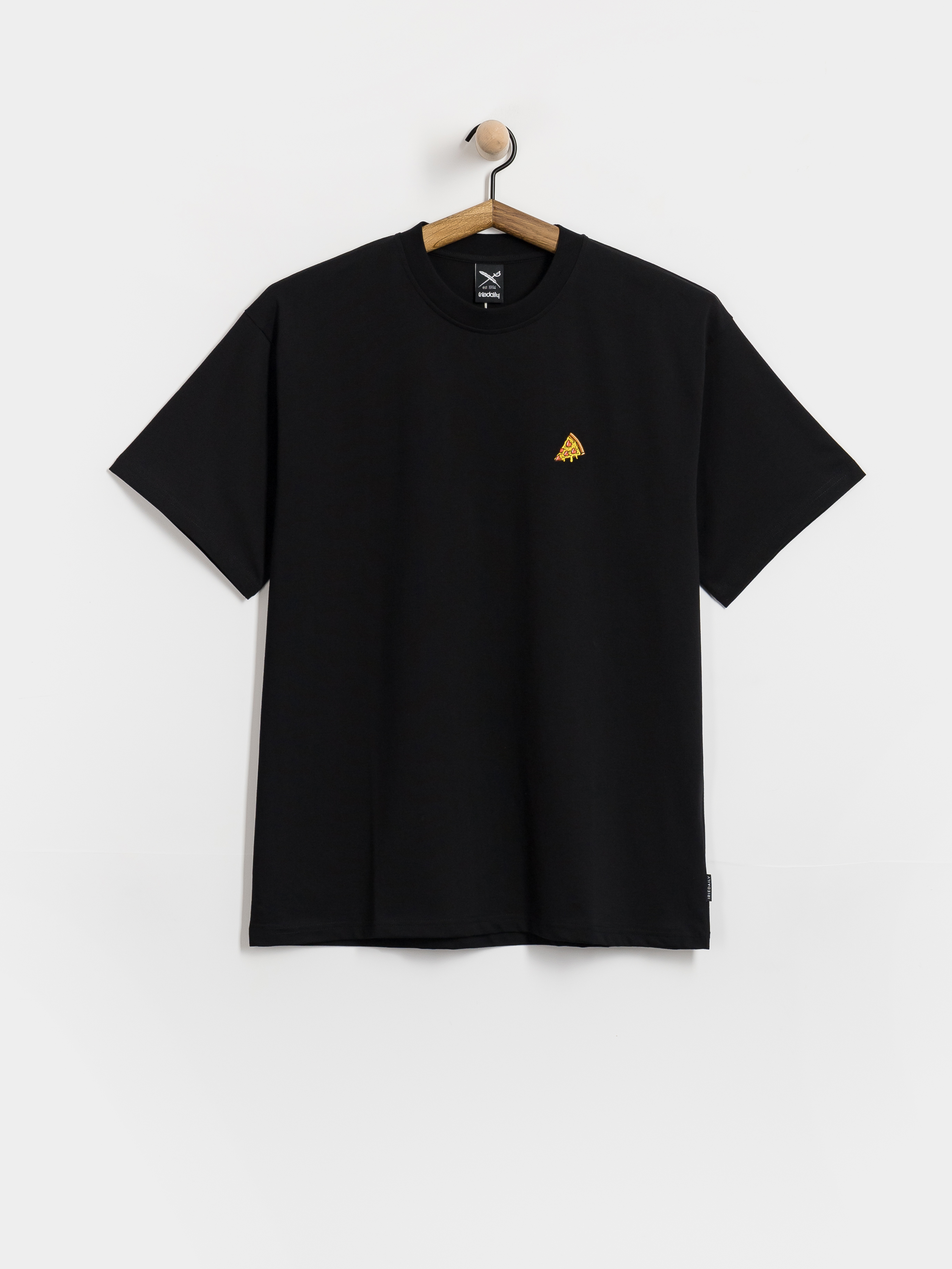 Iriedaily Pizza Slice T-Shirt (black)