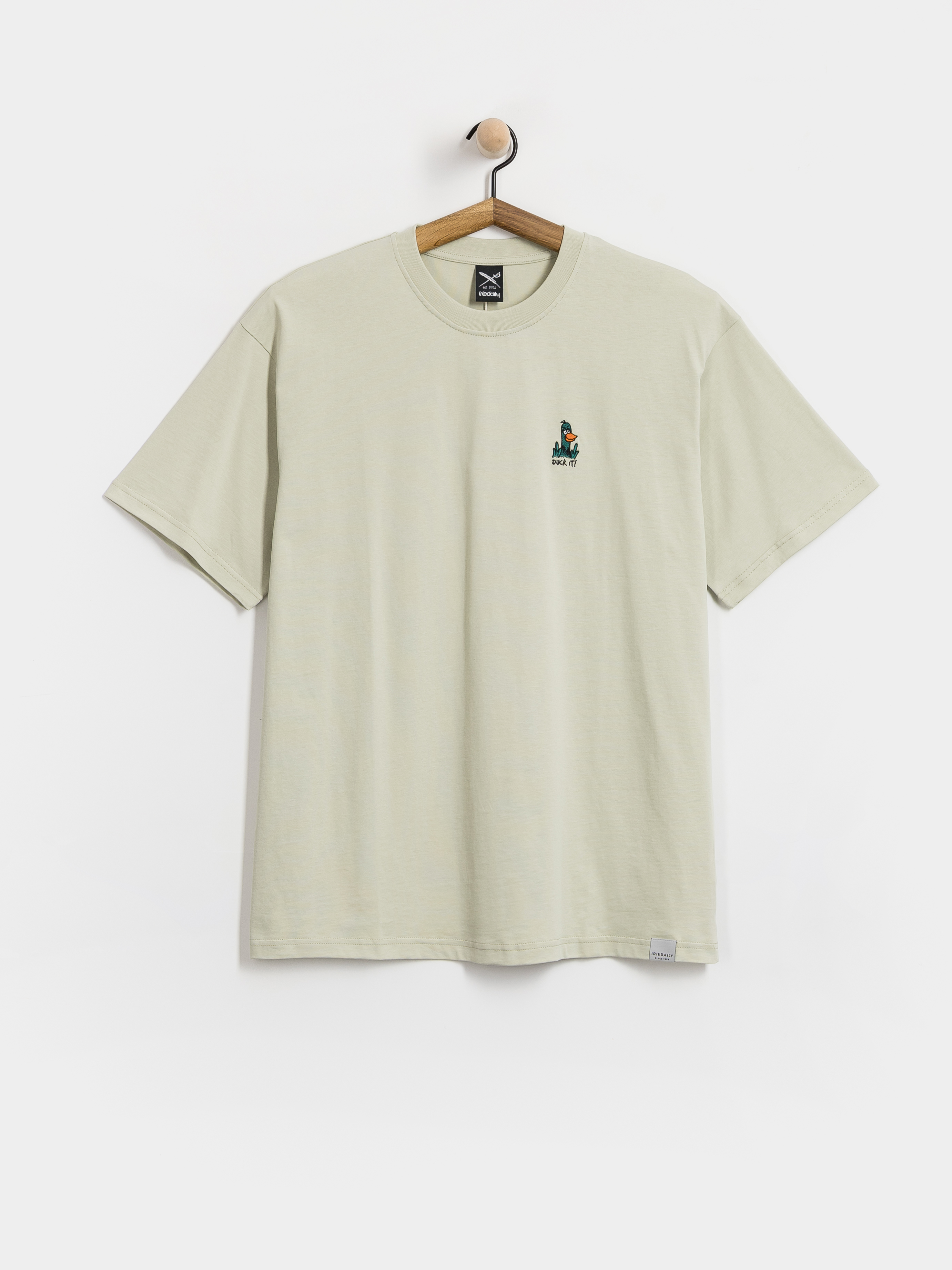 Iriedaily What The Duck T-Shirt (light sage)