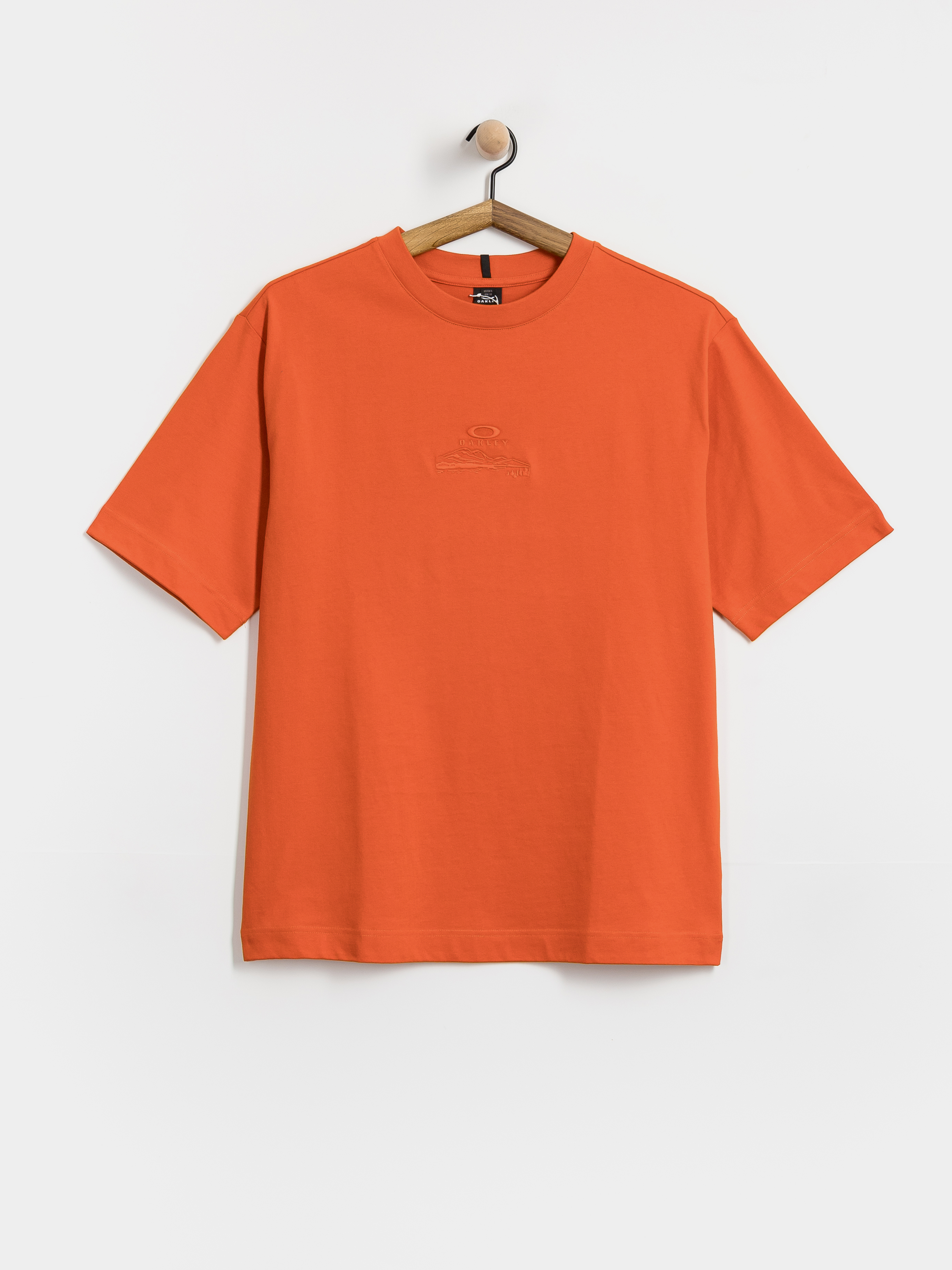 Oakley Mtn Ridge Embroidered T-Shirt (aviator orange)