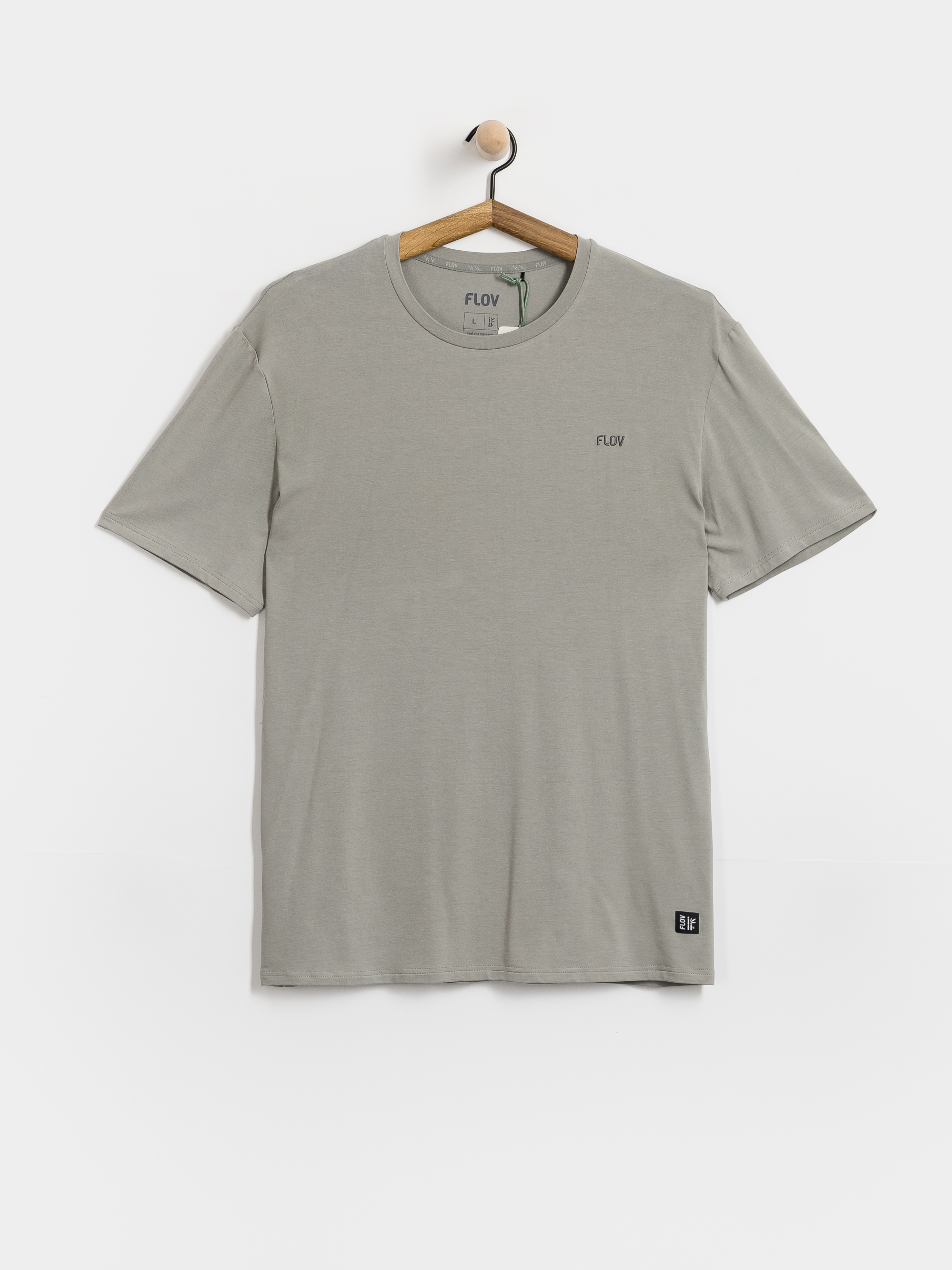 FLOV Birken Relaxed T-shirt (light grey/light grey)