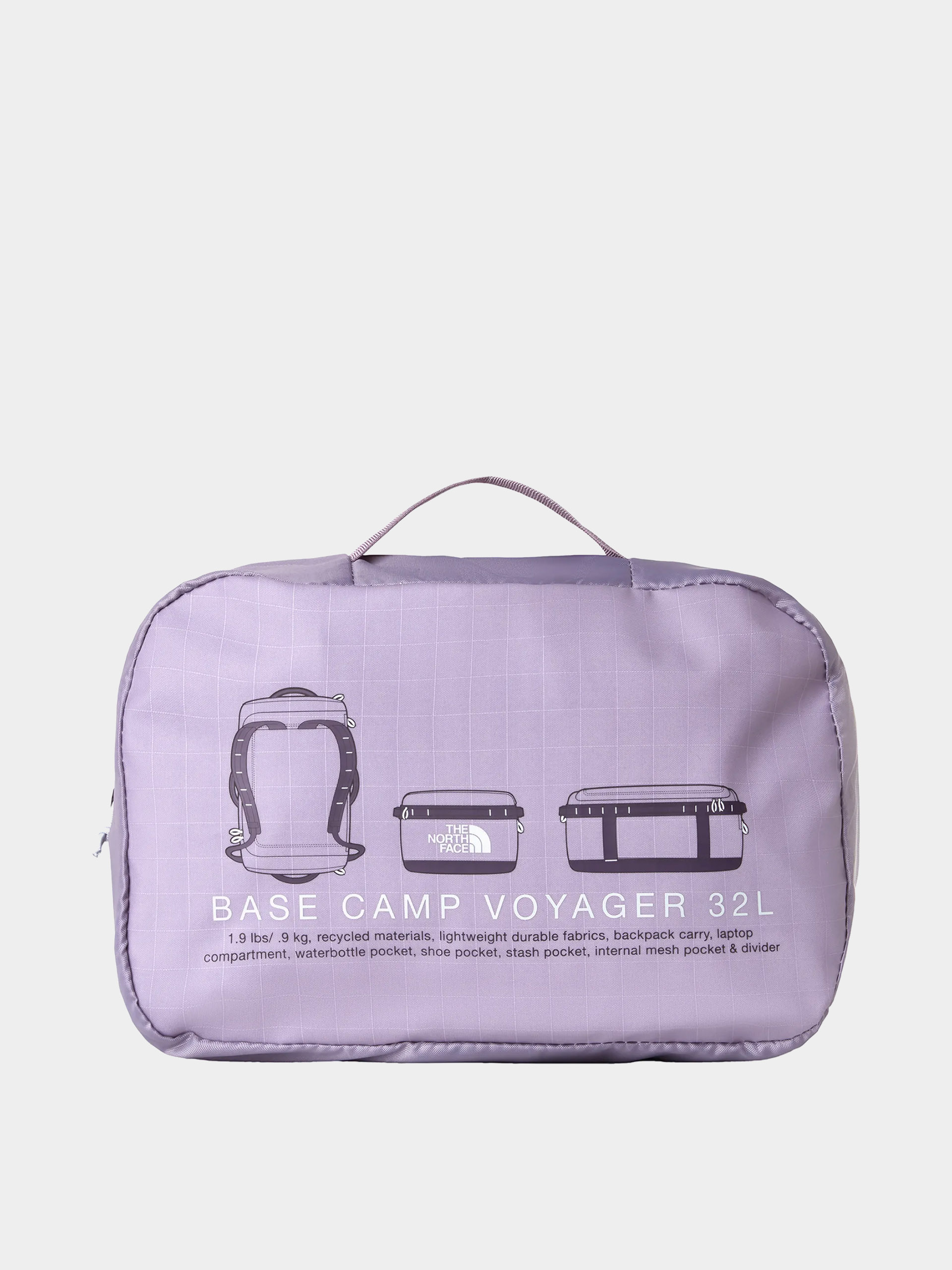 The North Face Bag Base Camp Voyager Duffel 32L (transcendent gr)