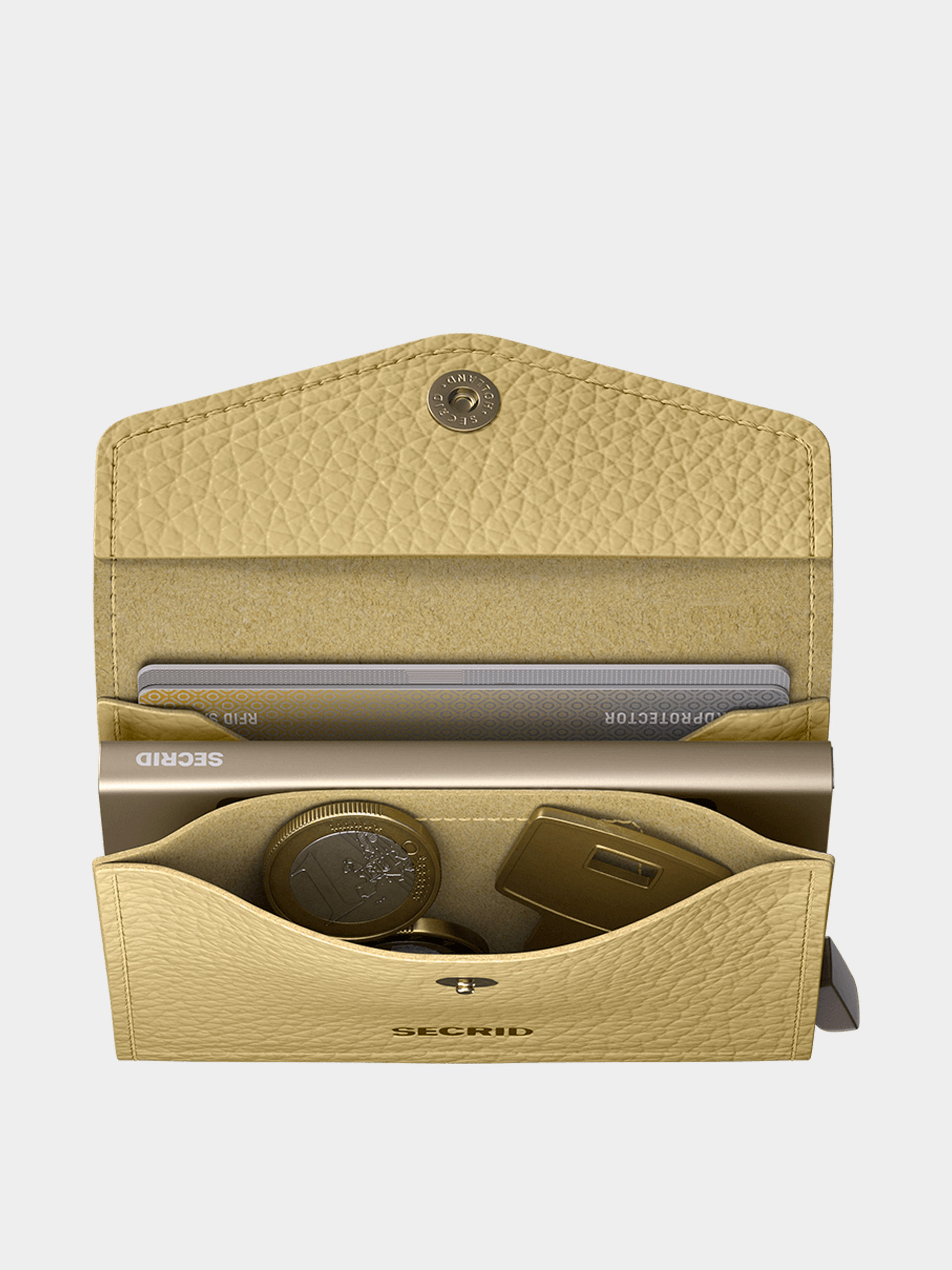 Secrid Wallet Envelope (pebble butter yellow)