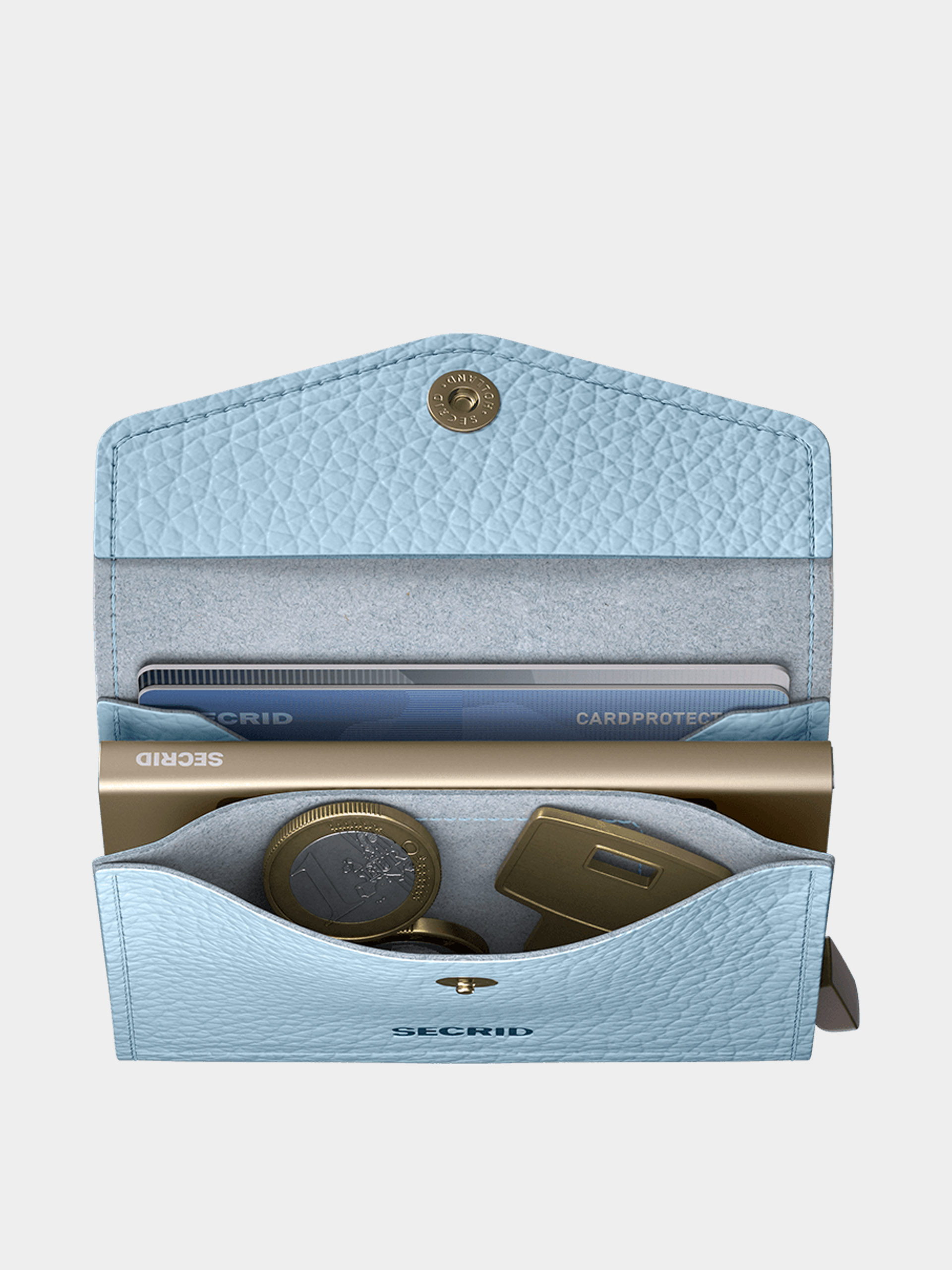 Secrid Wallet Envelope (pebble ice blue)