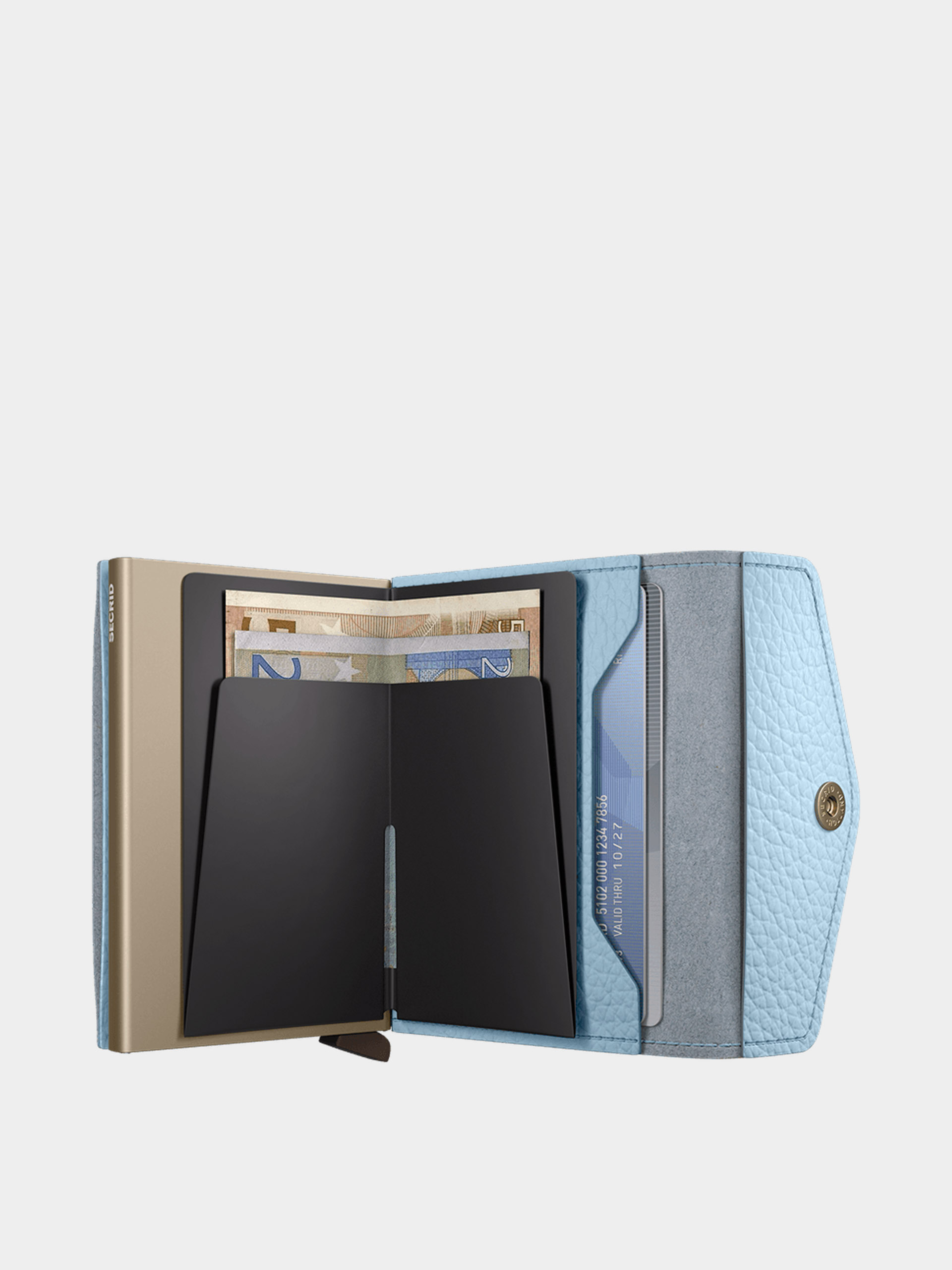 Secrid Geldbörse Envelope (pebble ice blue)