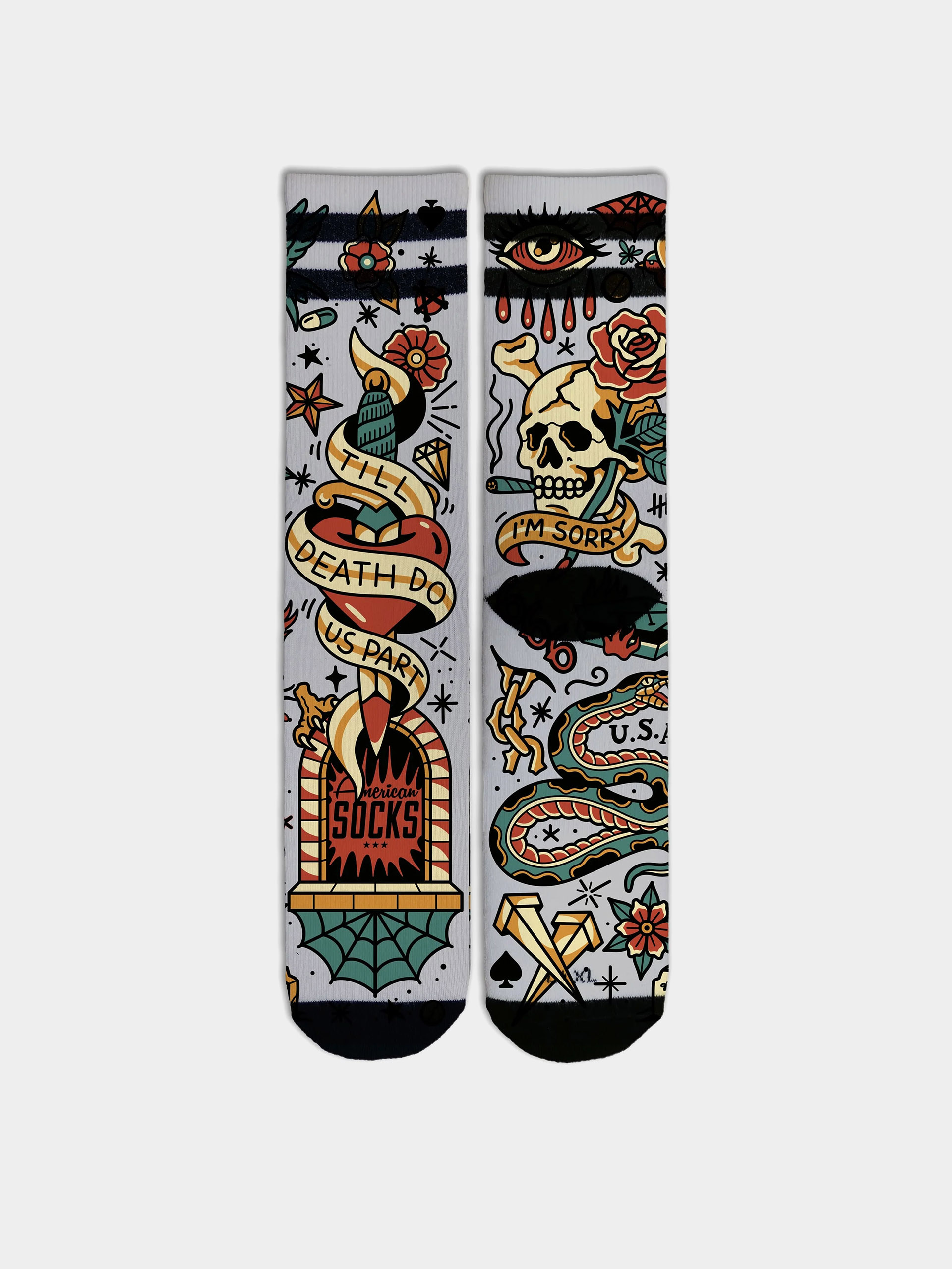 American Socks Socken Till Death Do Us Part