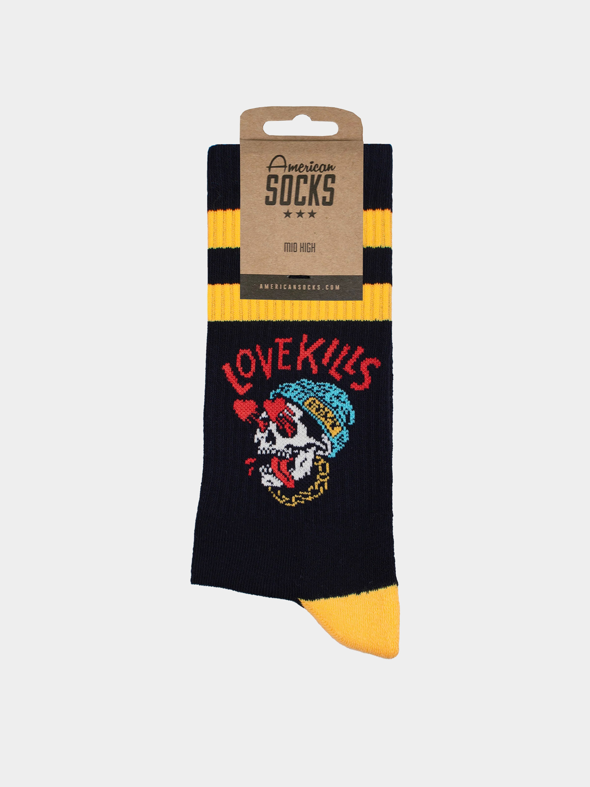 American Socks Socken Love Kills