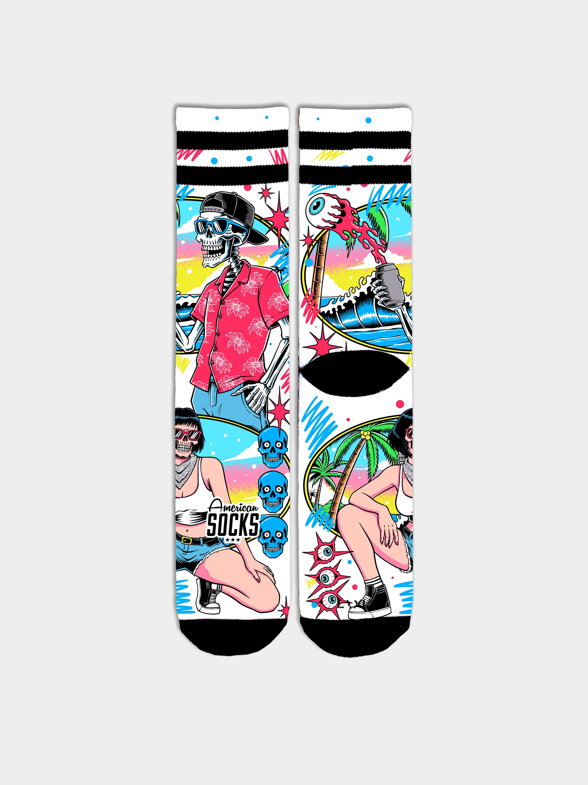 American Socks Socks Neon Paradise