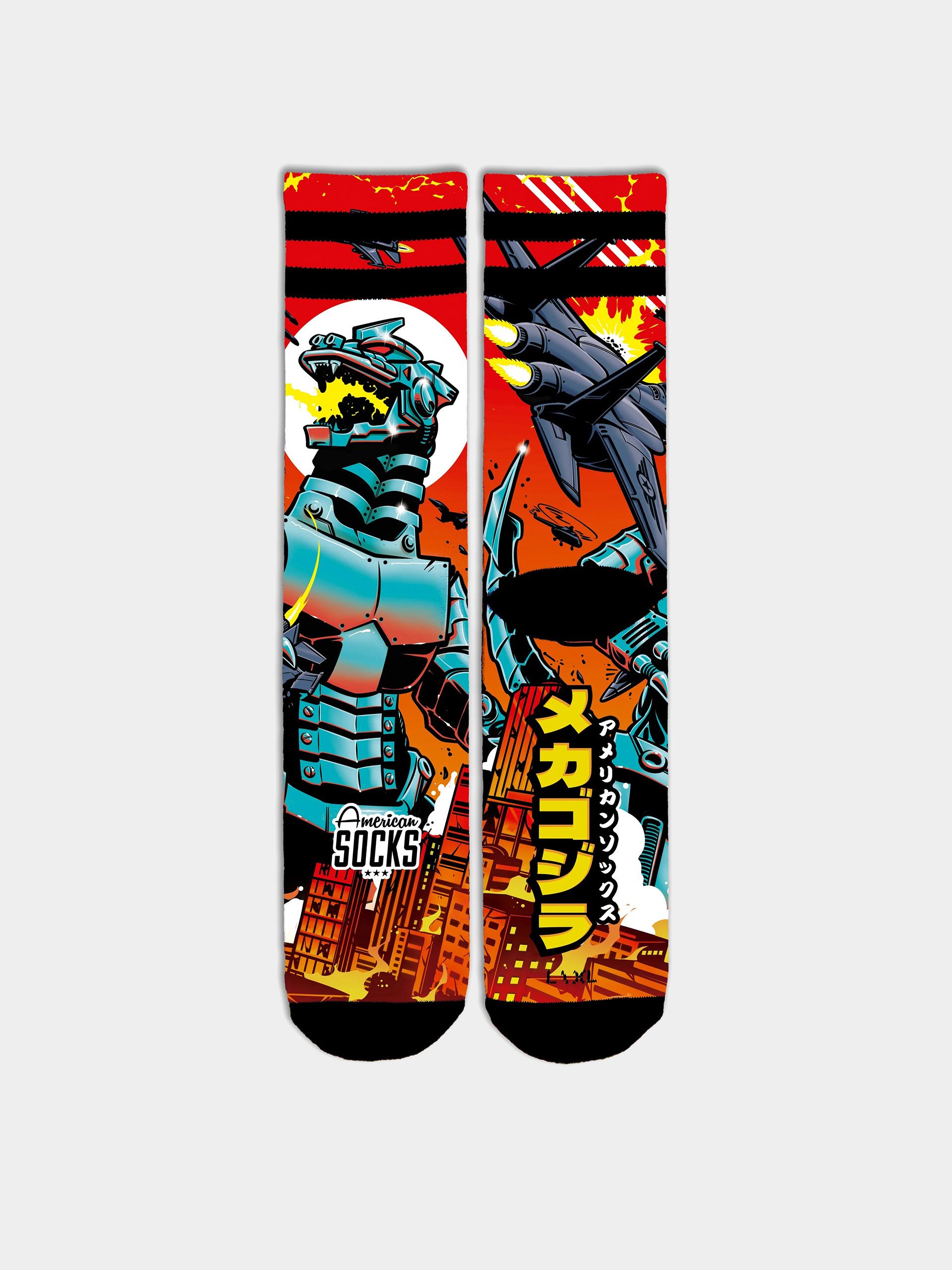 American Socks Socken Mechagodzilla