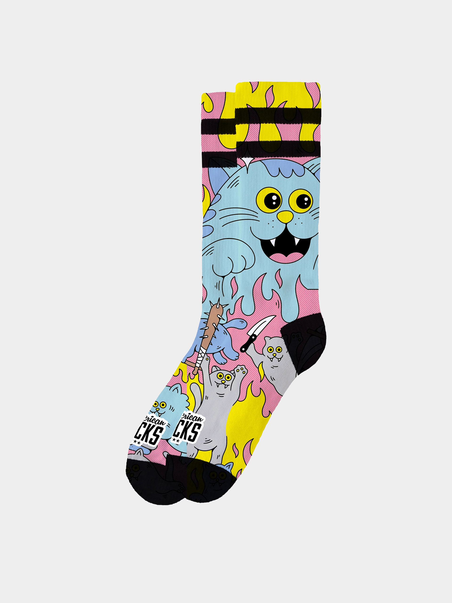American Socks Socken Killer Kitties