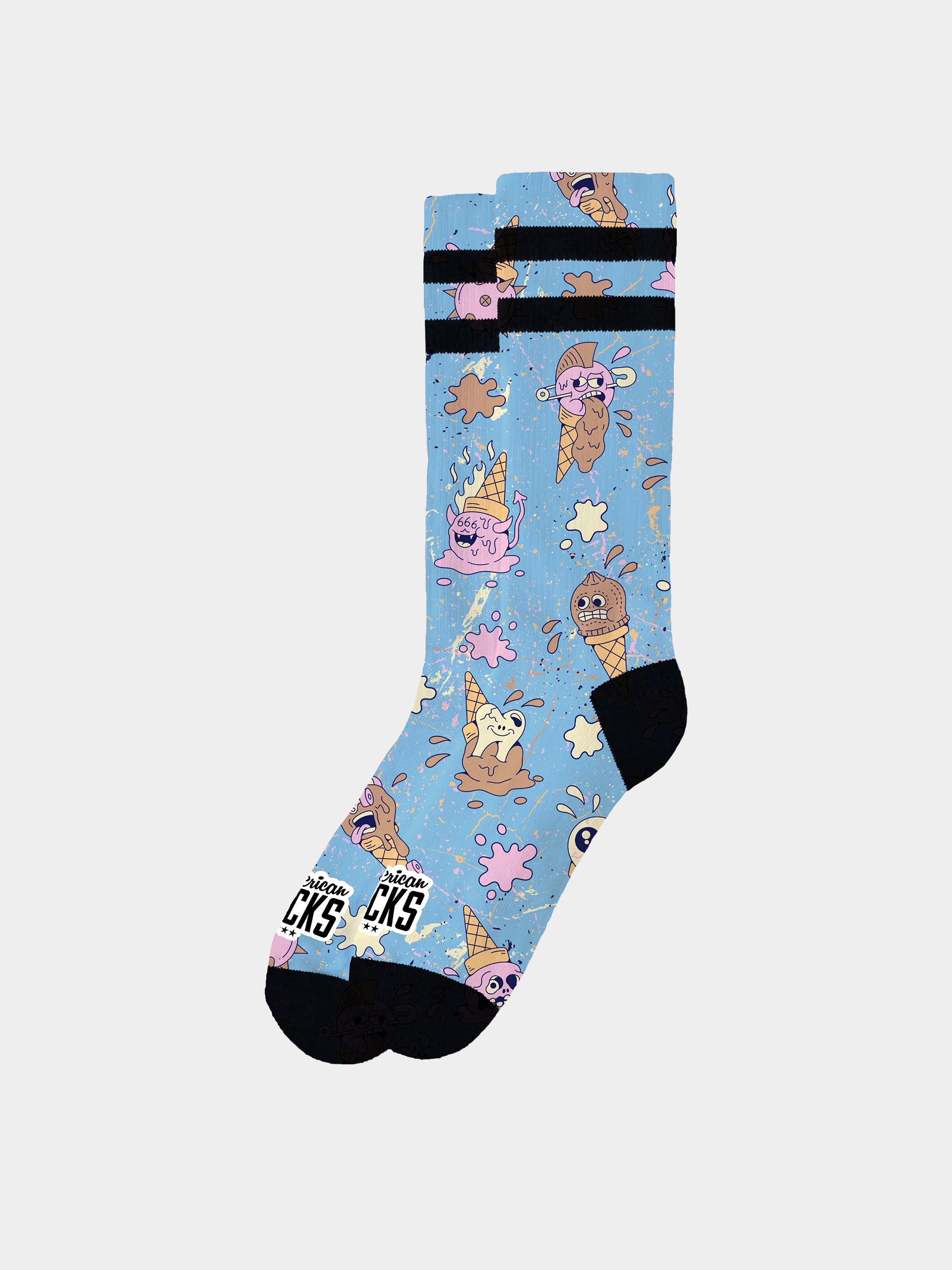 American Socks Socken Brain Freeze