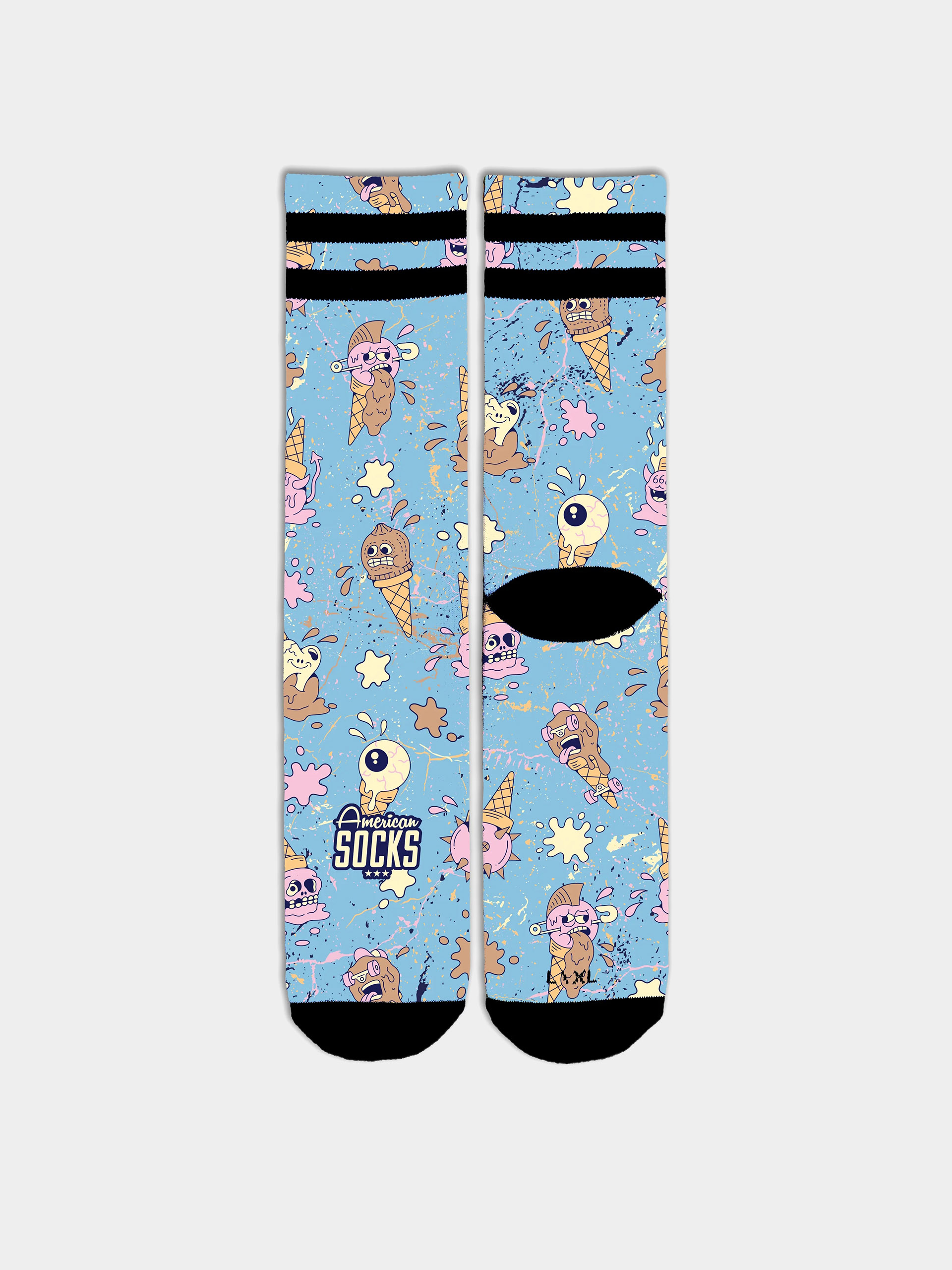 American Socks Socken Brain Freeze
