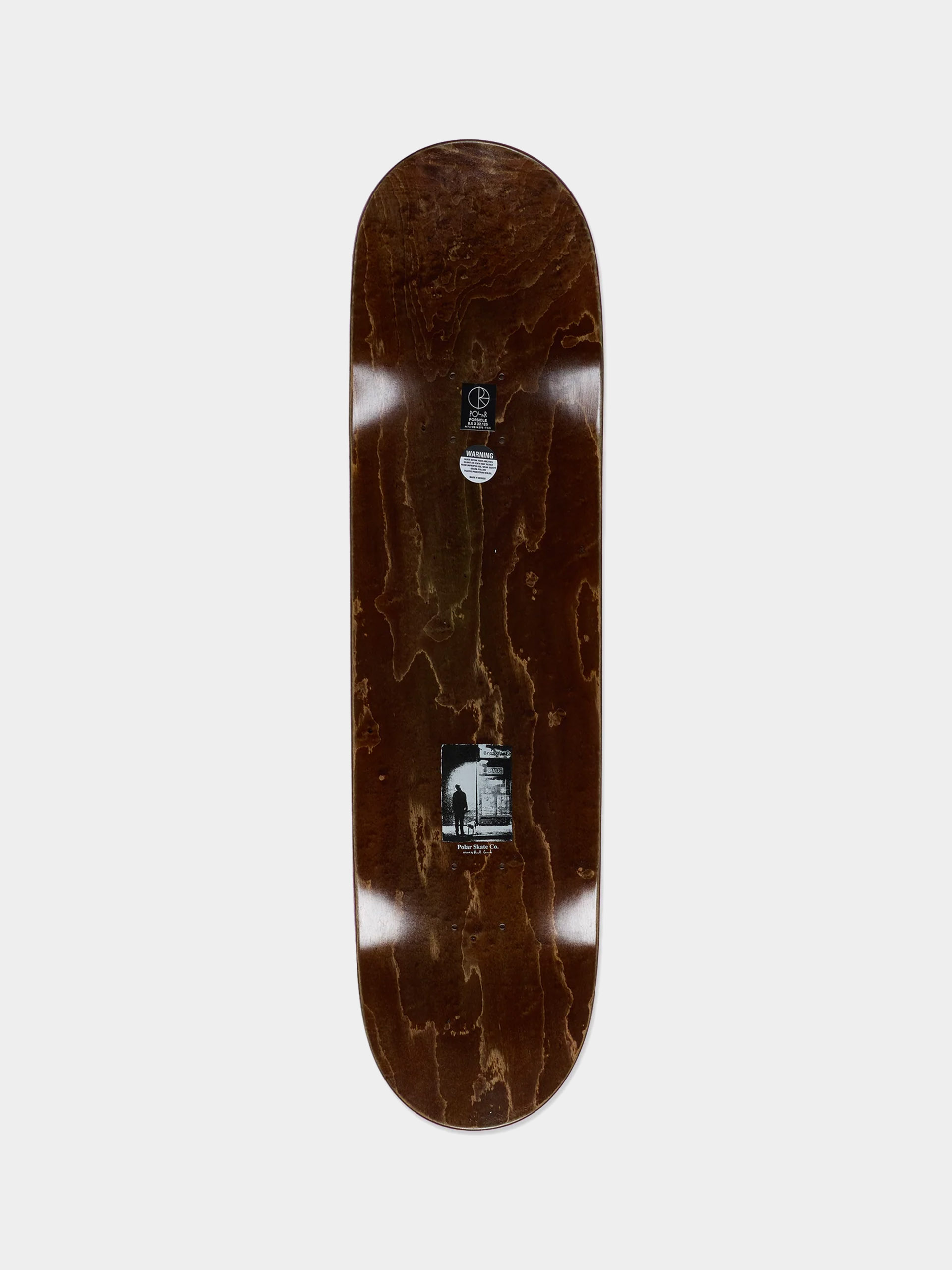 Polar Skate David Stenstrom Tape and Panther Deck (white/black)