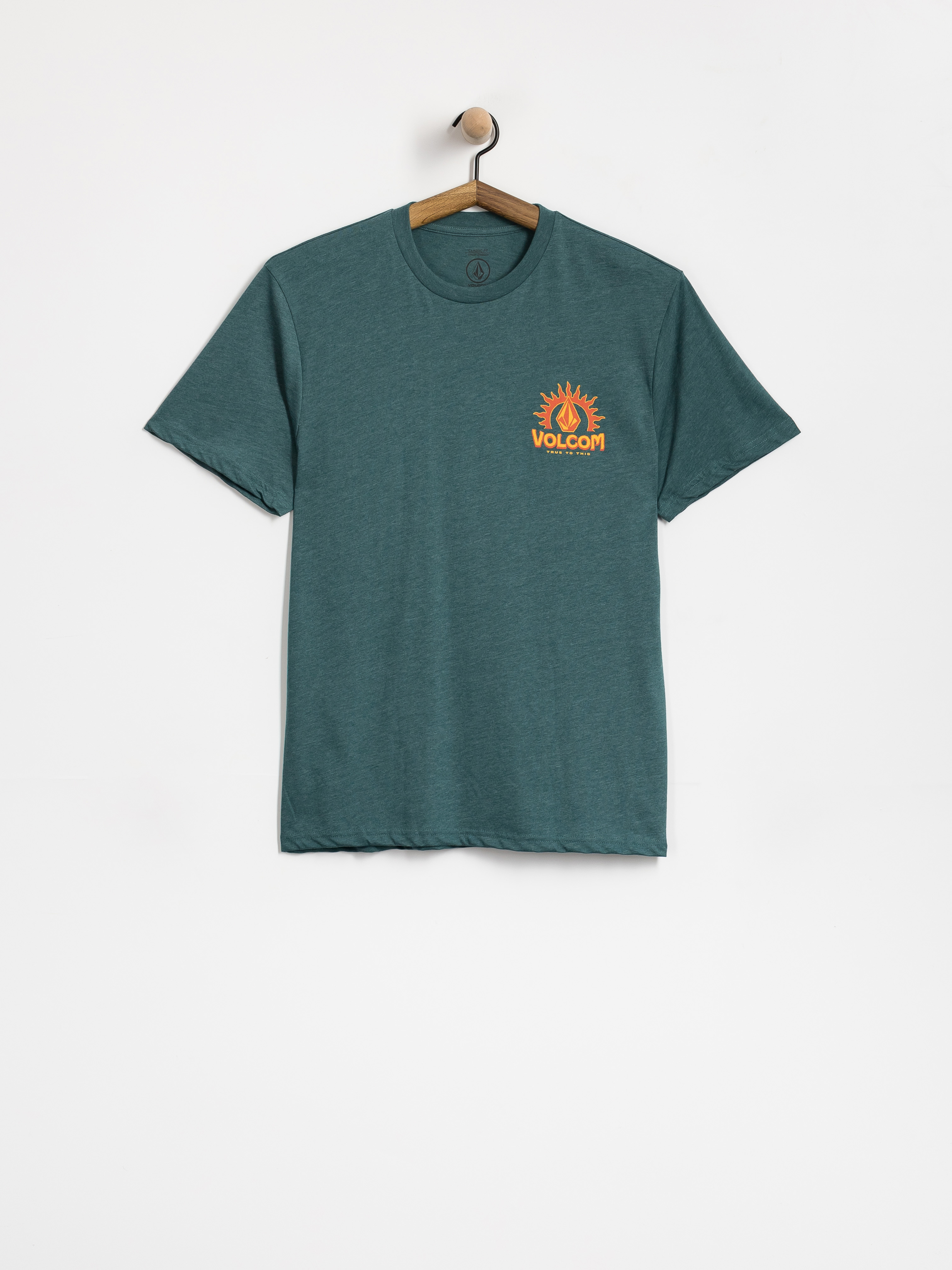 Volcom Solstice Hth T-Shirt (rifle green)