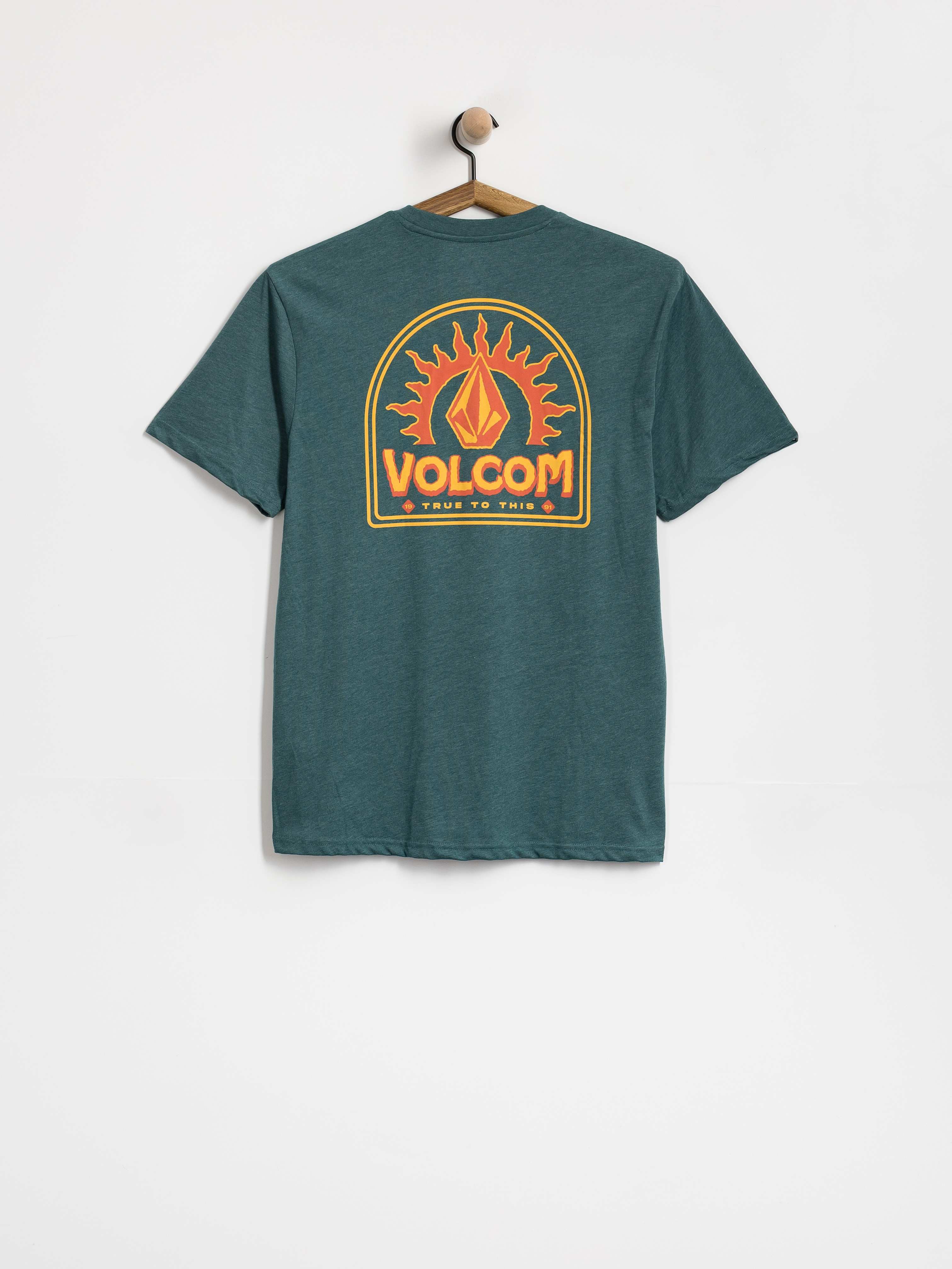 Volcom Solstice Hth T-Shirt (rifle green)