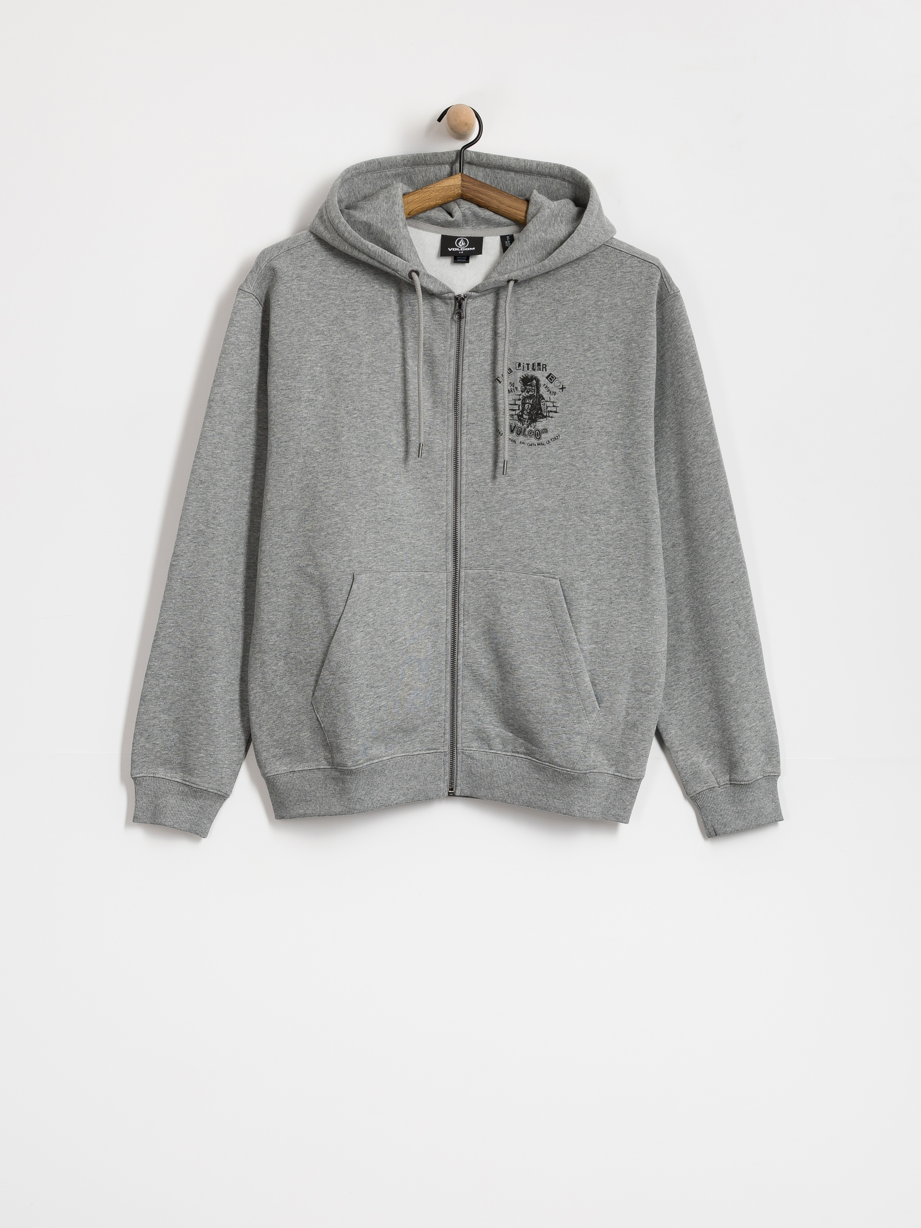 Volcom Catastrophy ZIP Sweatshirt (heather grey)