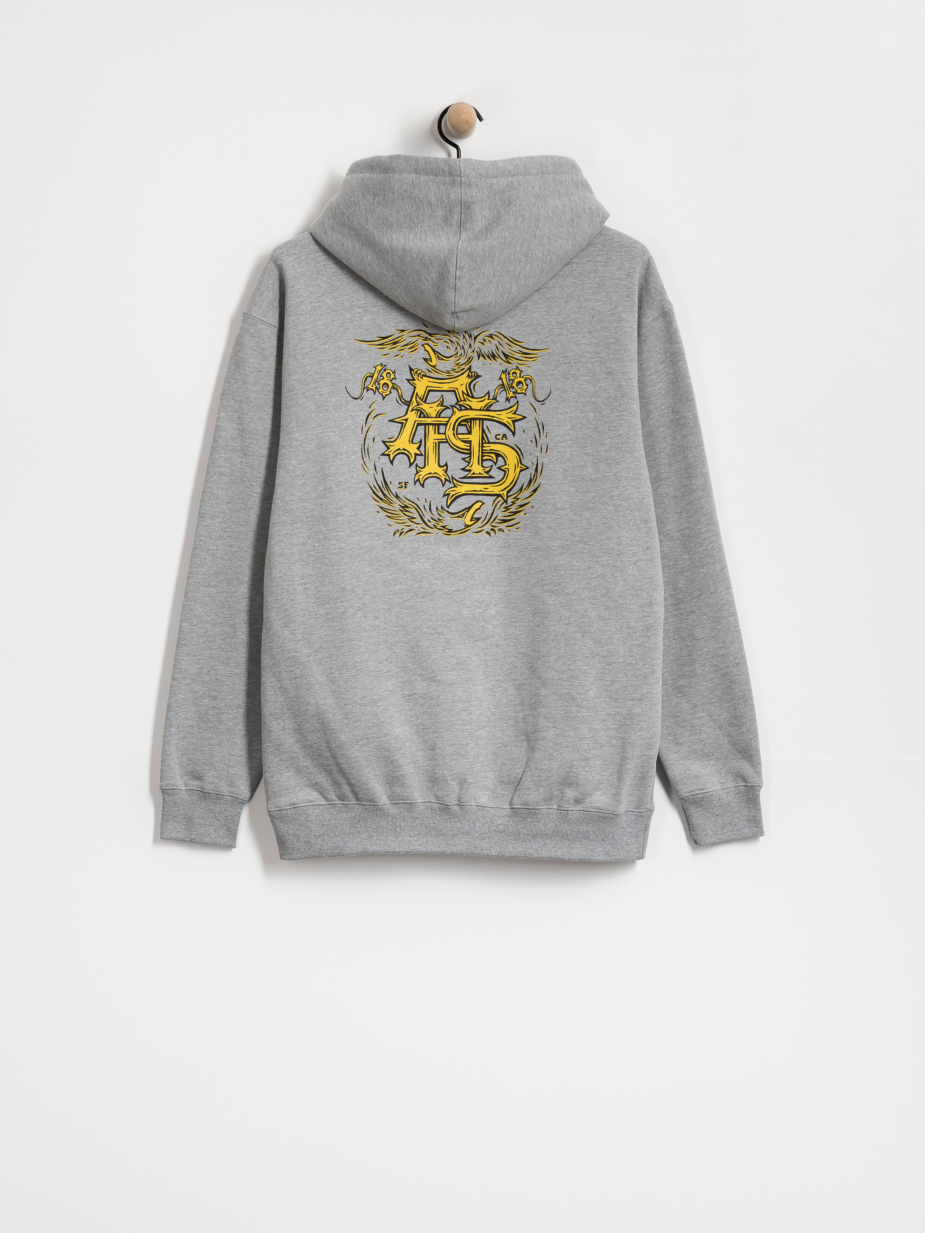 Antihero Customs Sweatshirt (heather grey)