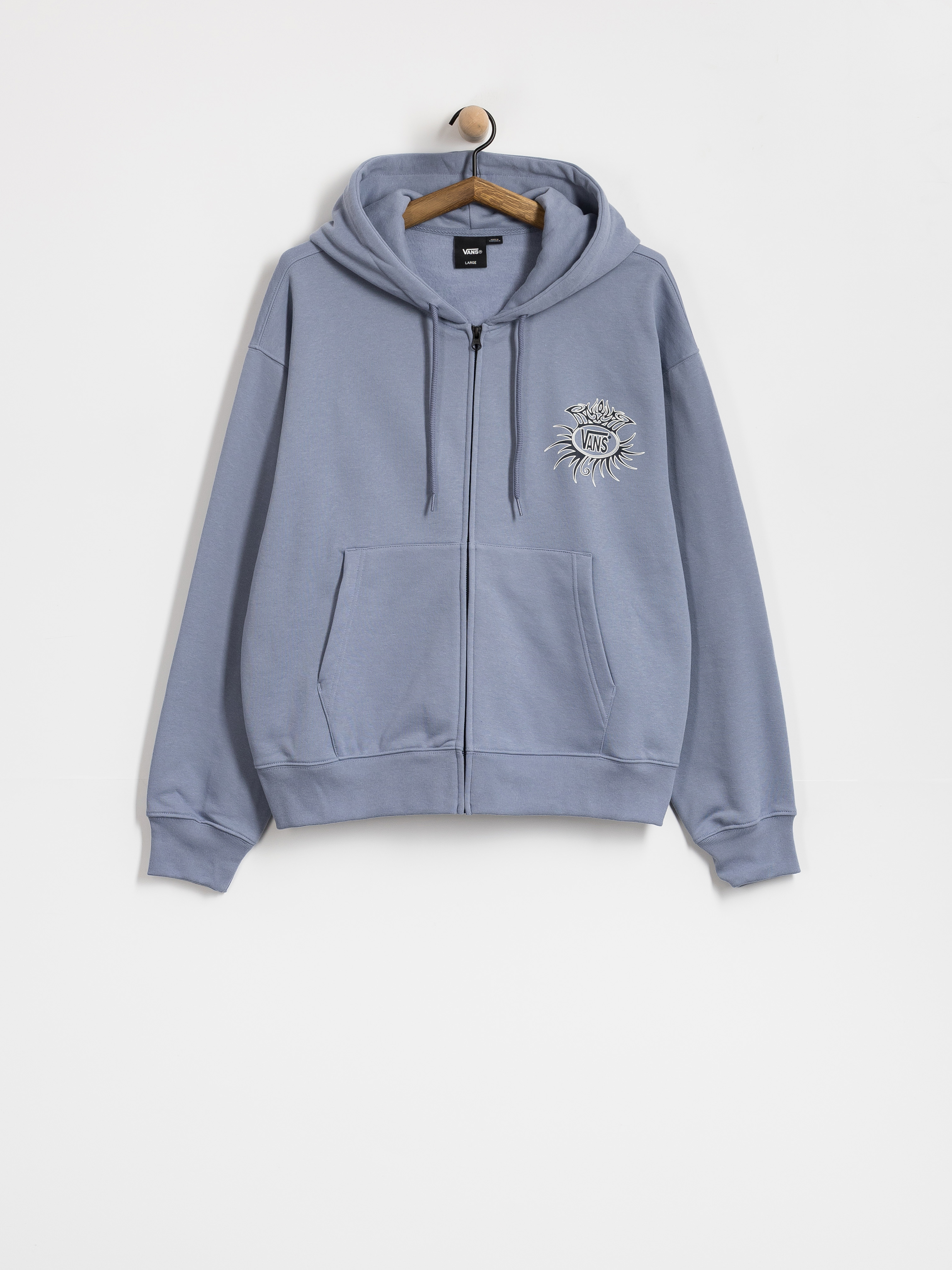 Vans Torched Full Zip Sweatshirt (glacial slate)
