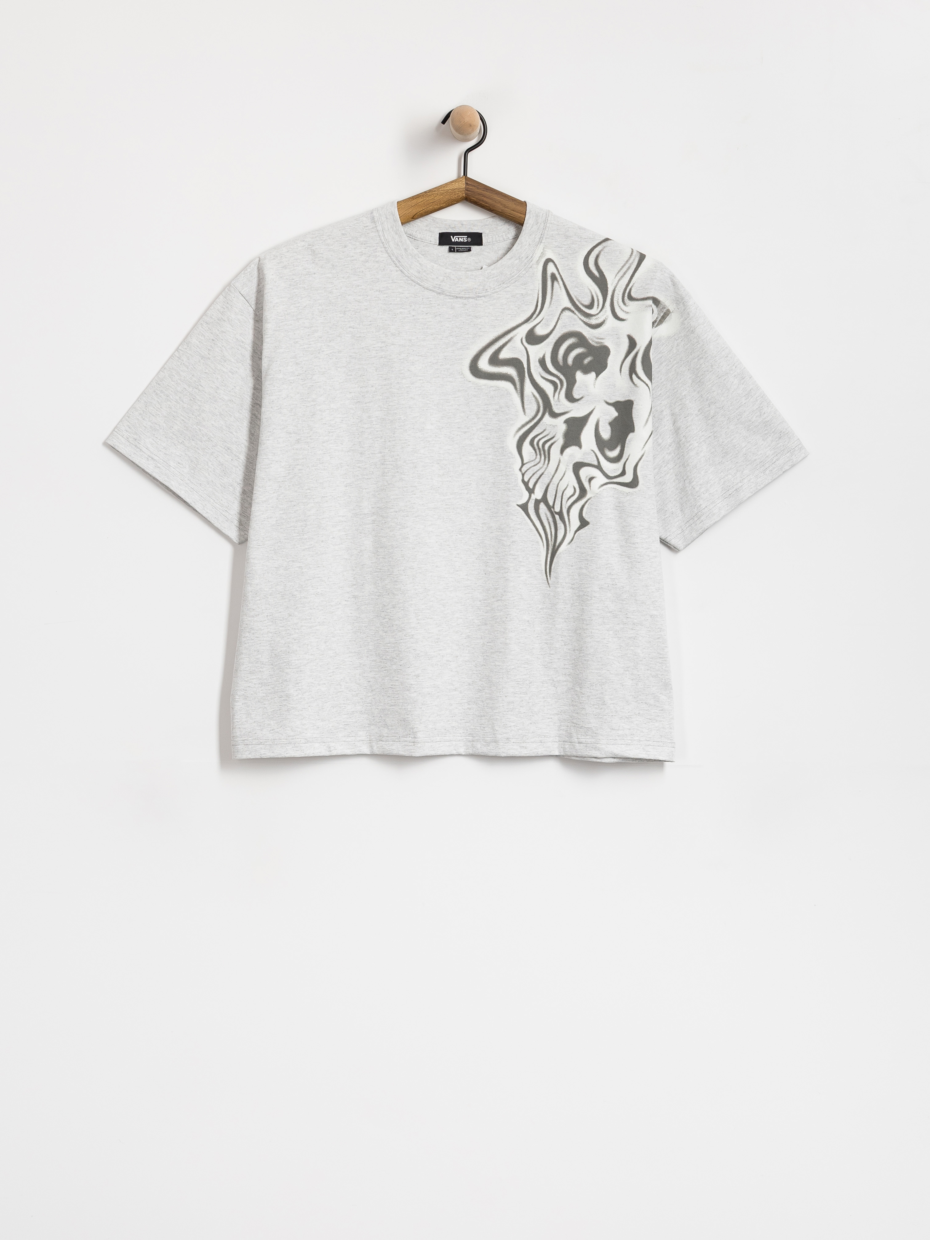 Vans Lx Smoke Skull T-Shirt - grey (ash heather)
