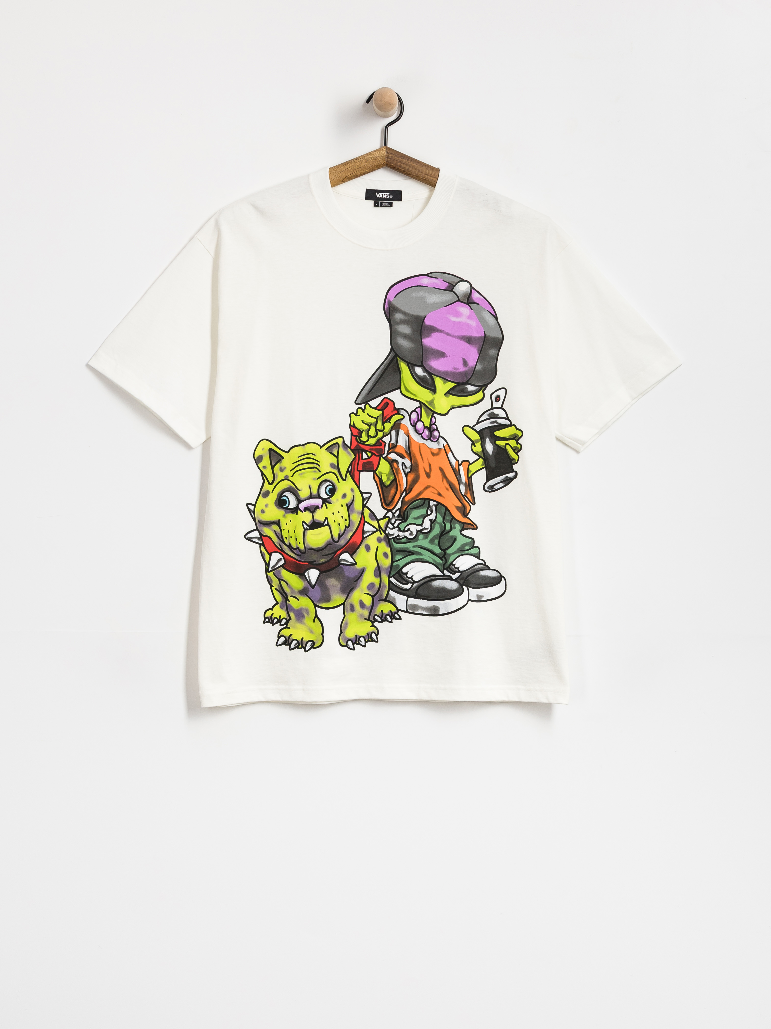 Vans Lx Wreckpack Alien Dog T-Shirt - white (white)