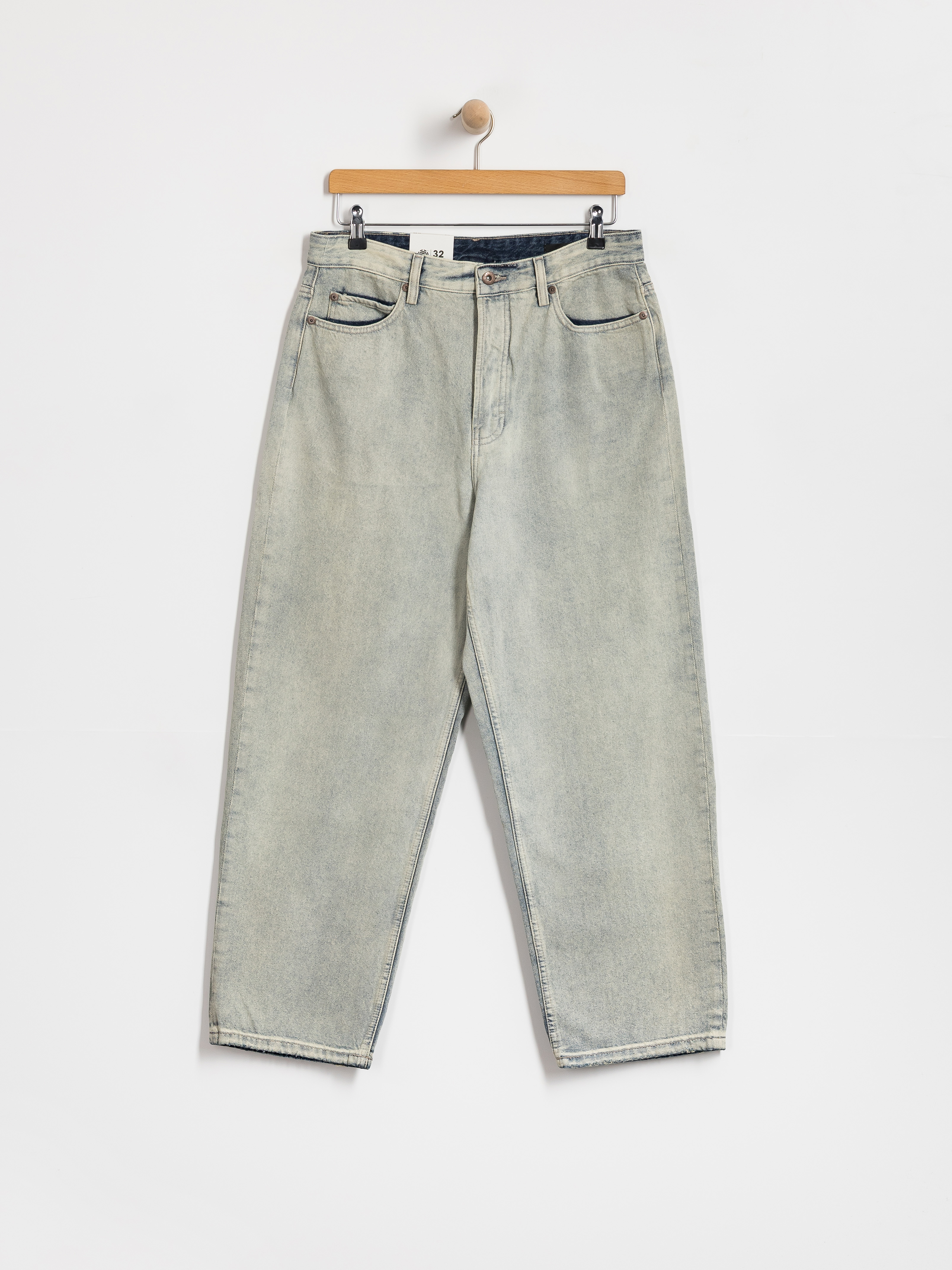 Element Big 5 Denim Pants (ash bleach wash)