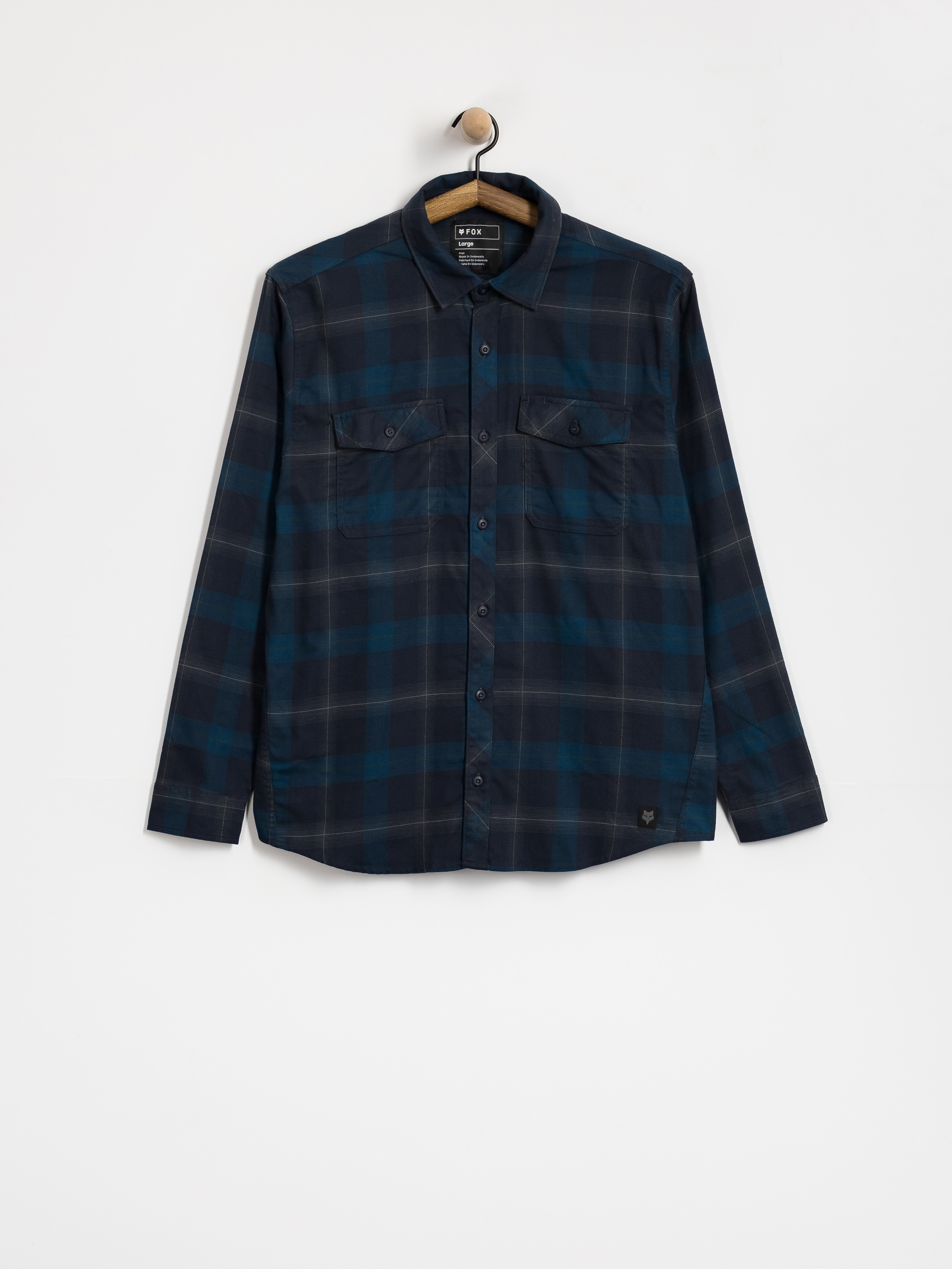 Fox Survivalist Core Flannel Hemd (midnight)