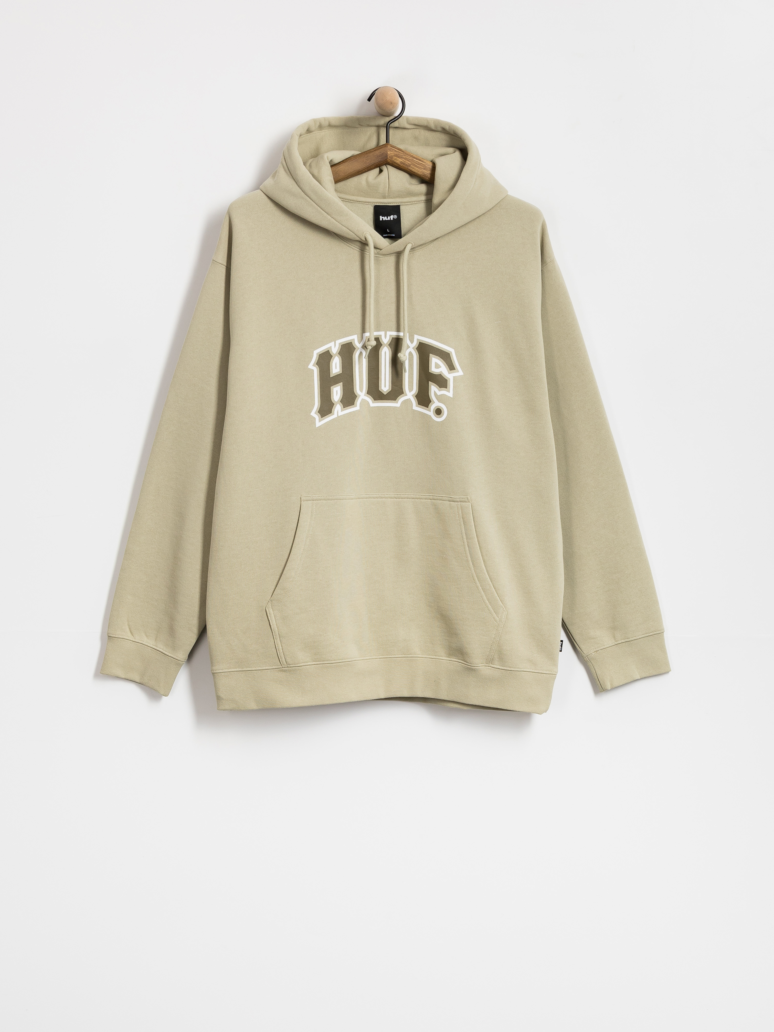 HUF Classic Arch HD Hoodie (sand)