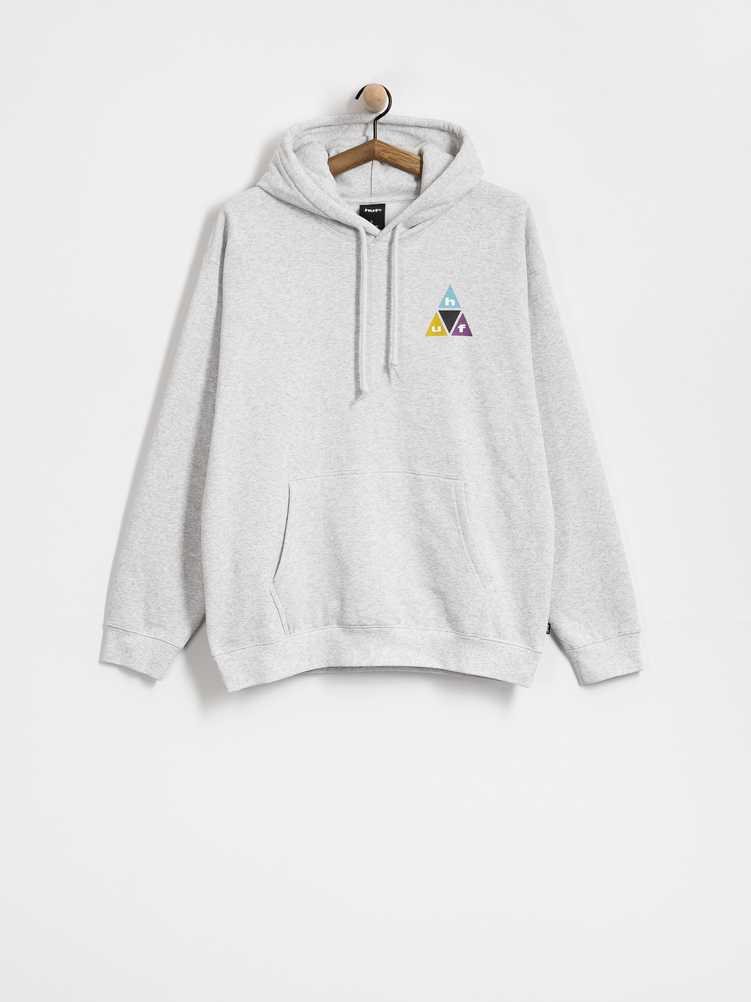 HUF Prism Tt HD Hoodie (heather grey)