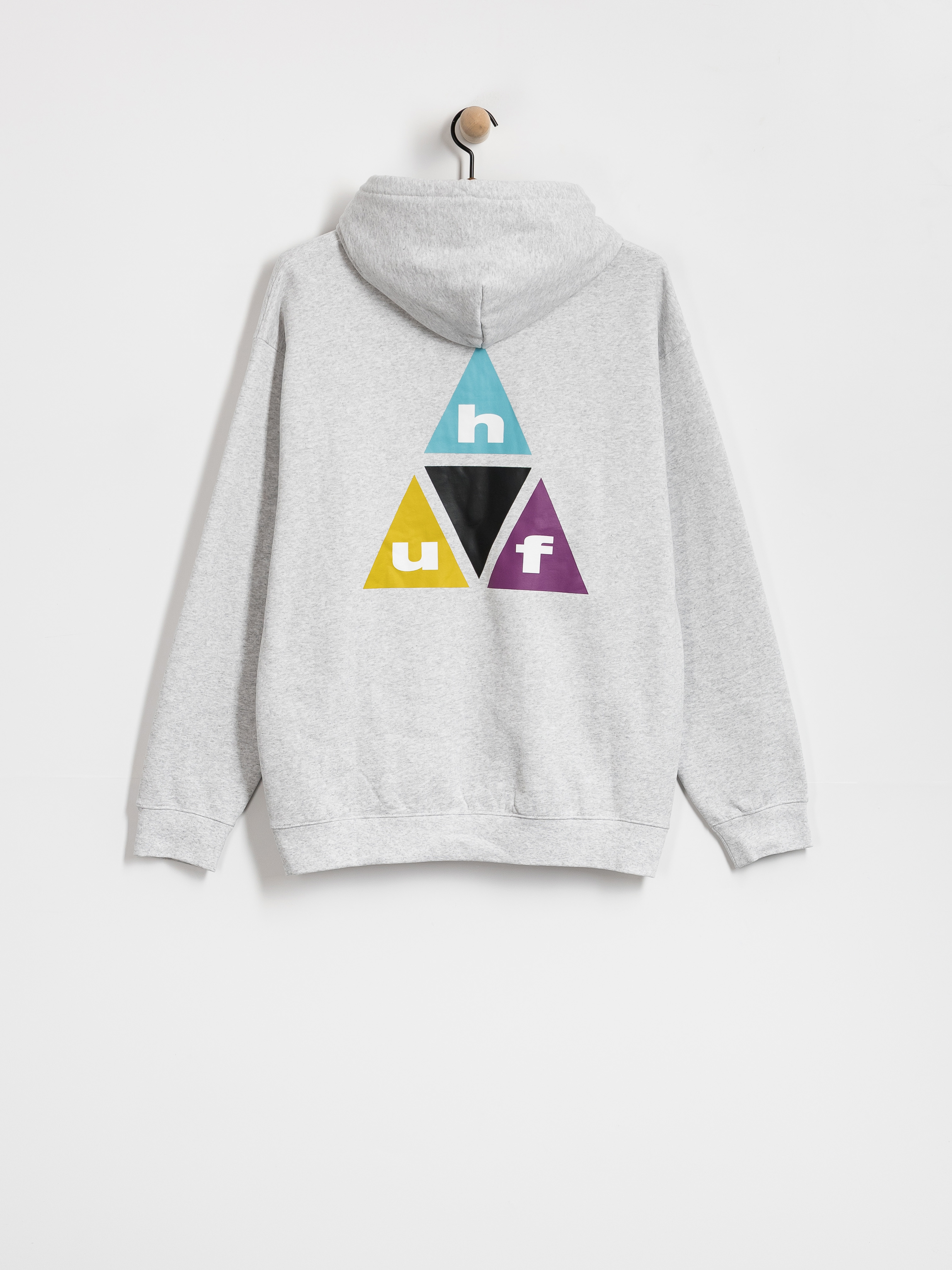HUF Prism Tt HD Hoodie (heather grey)