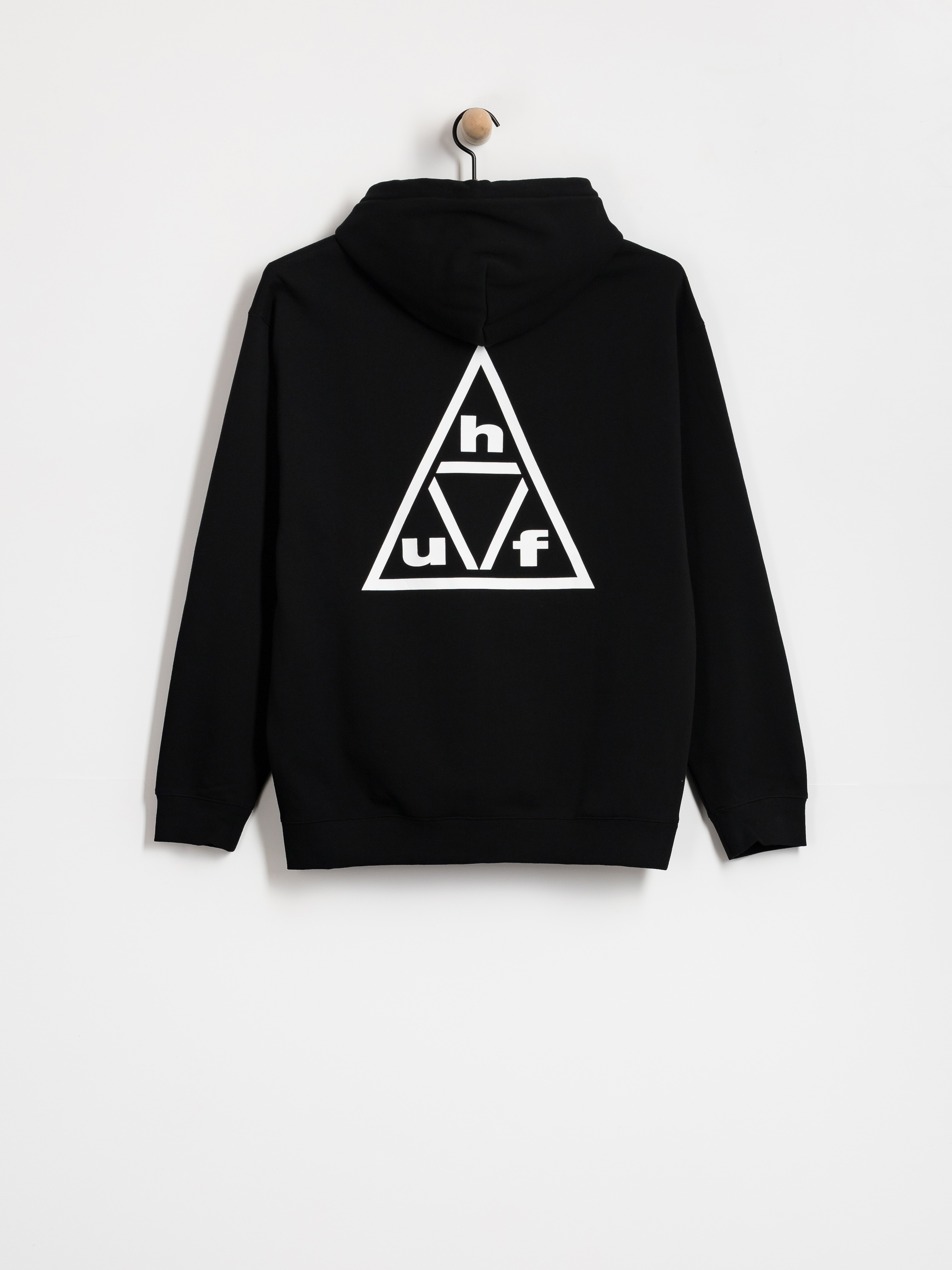 HUF Triple Triangle HD Hoodie (black/white)