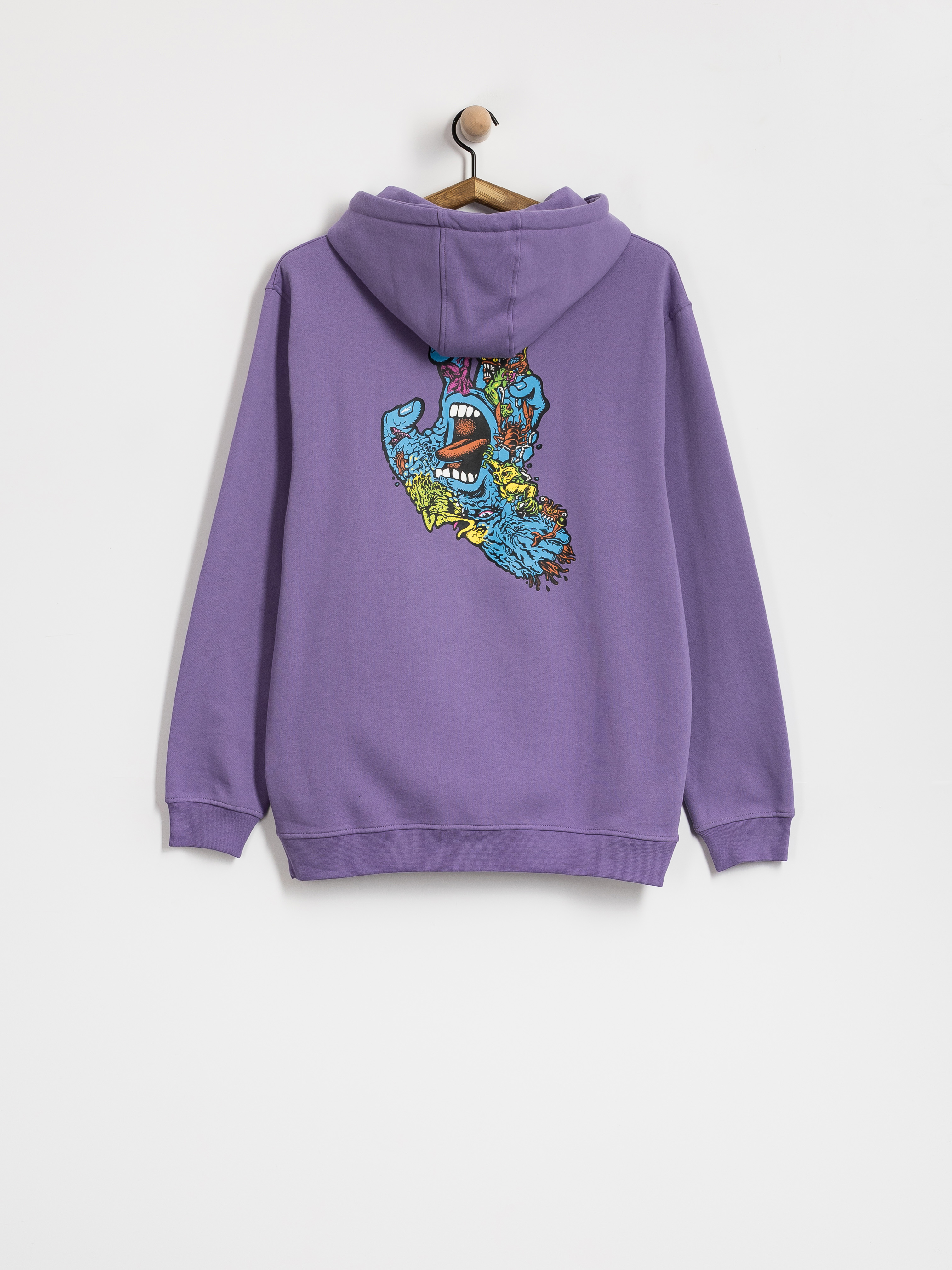 Santa Cruz Roskopp Screaming Five HD Hoodie (purple haze)