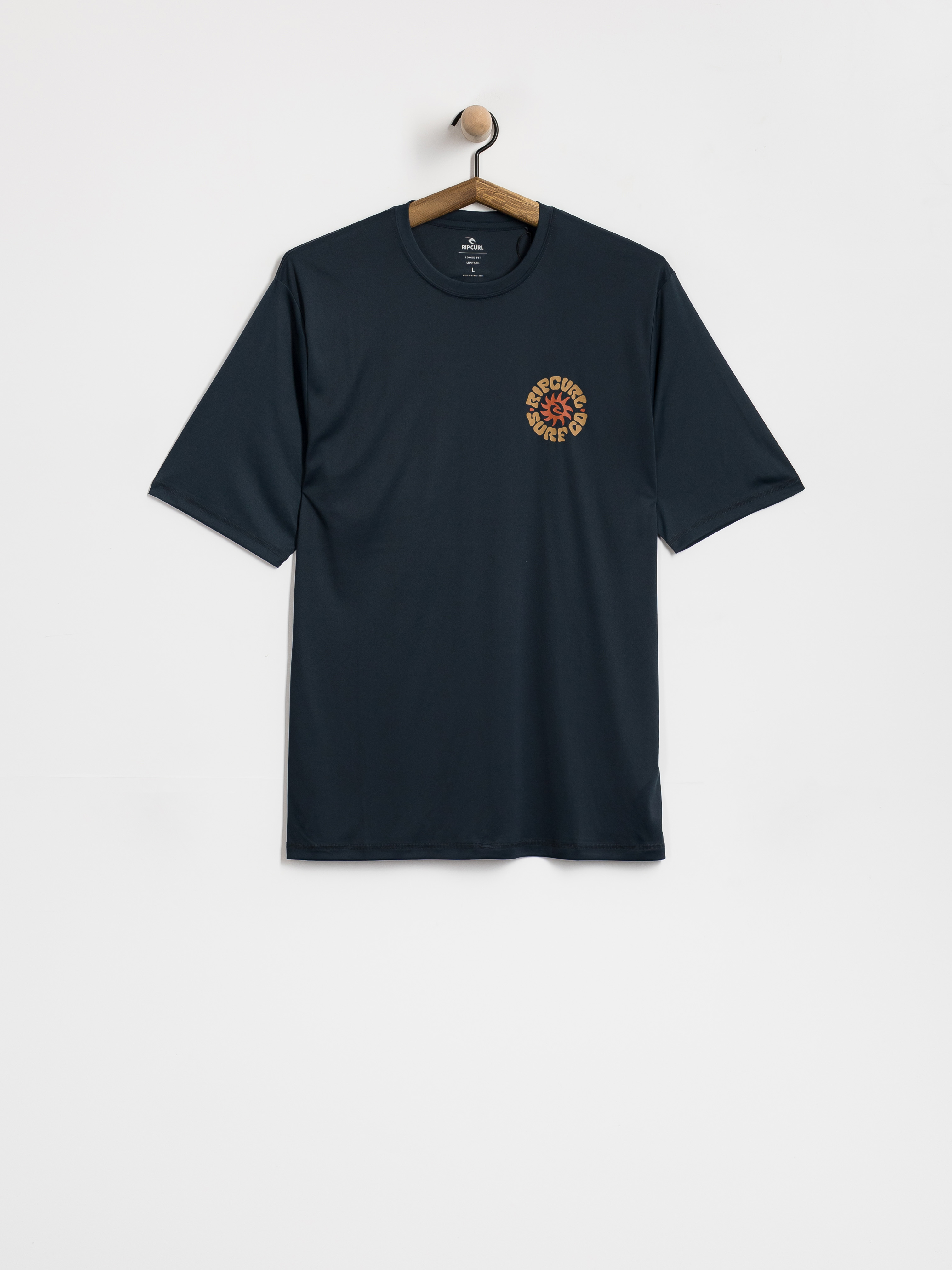Rip Curl Pacific Rinse Surflite Upf T-Shirt (dark navy)