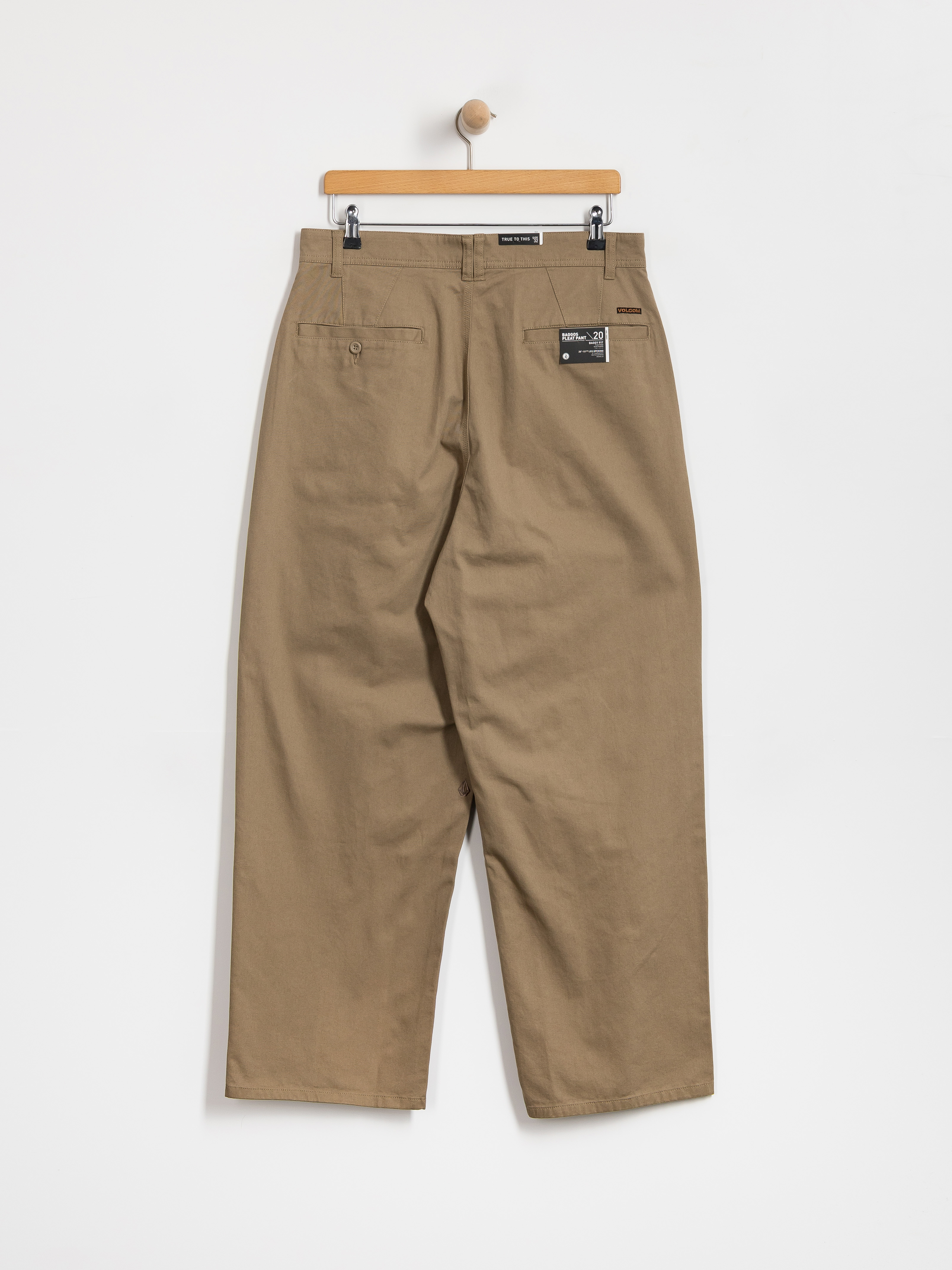 Volcom Baggos Pleat Hose (khaki)
