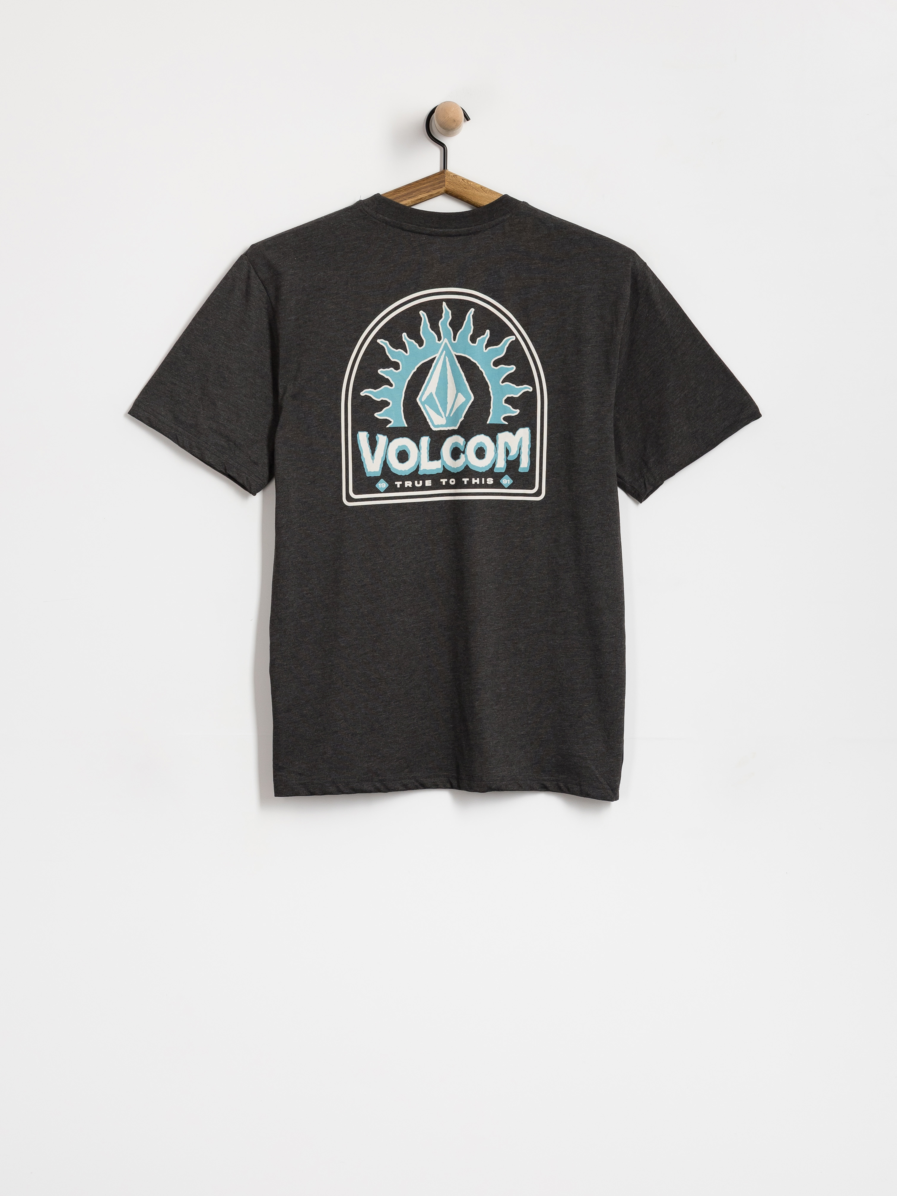 Volcom Solstice Hth T-Shirt (heather black)
