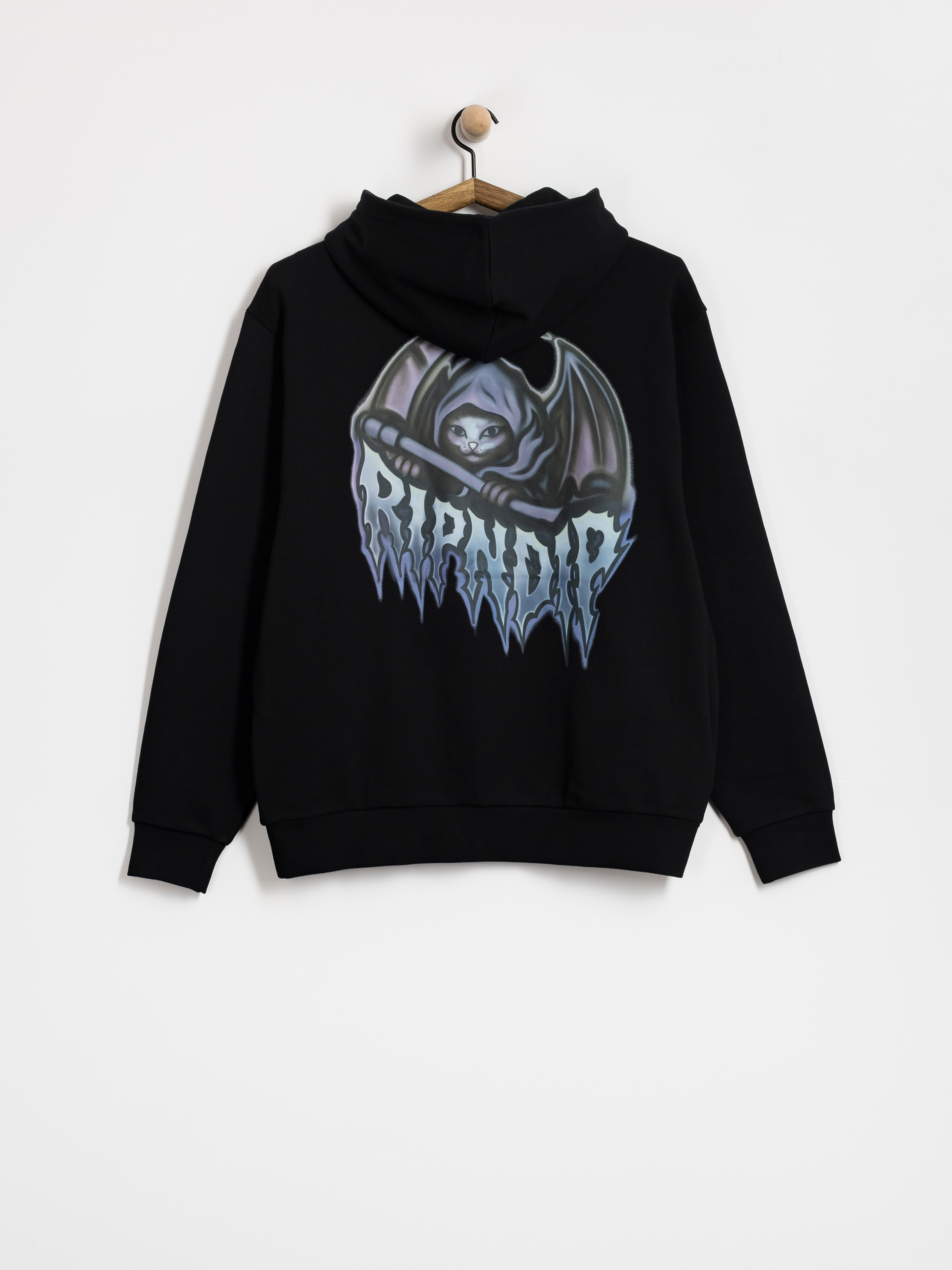RipNDip Out Of Time HD Hoodie (black wash)