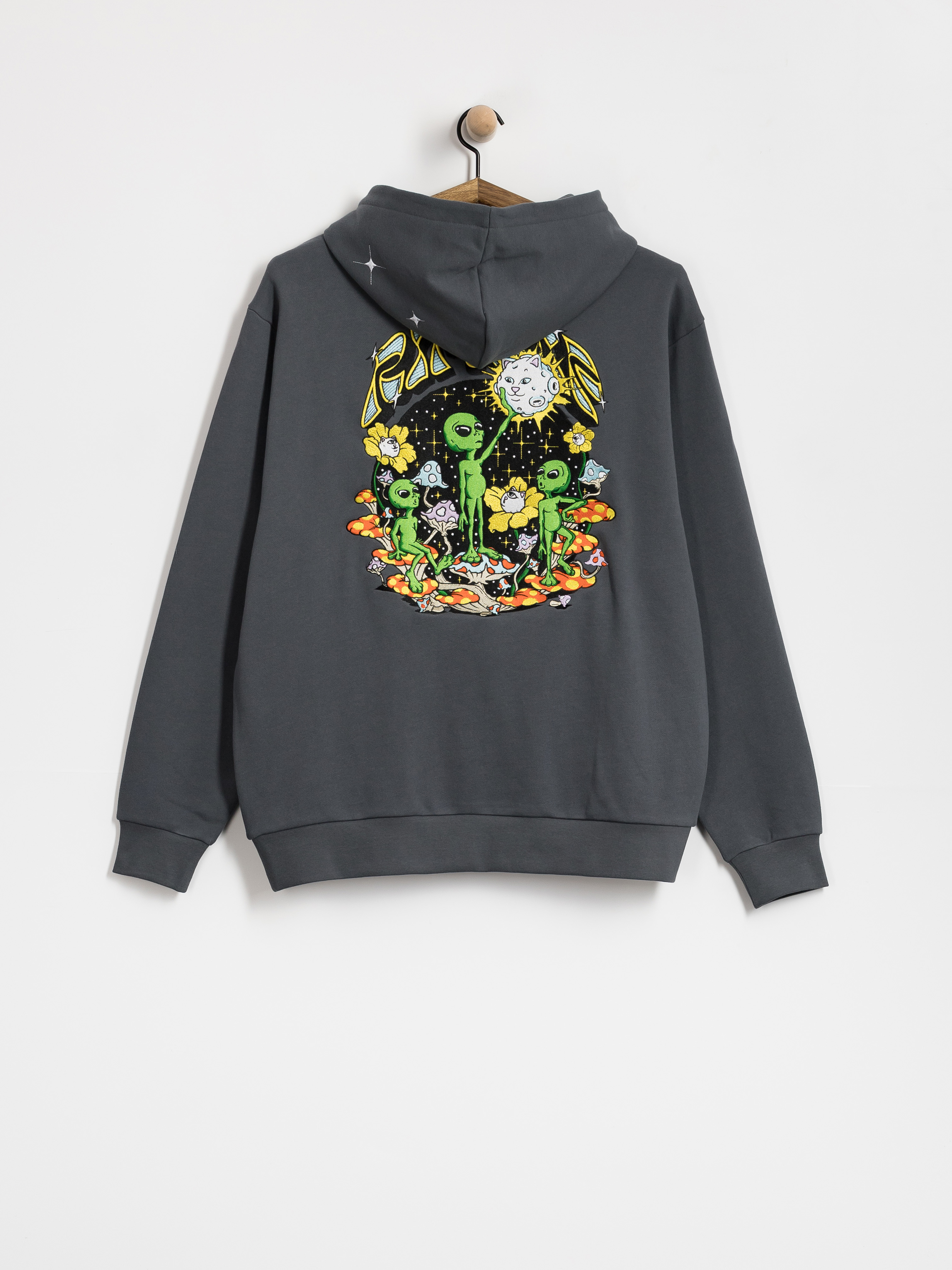 Deus Ex Machina Angel Energy HD Hoodie - grey (anthracite)