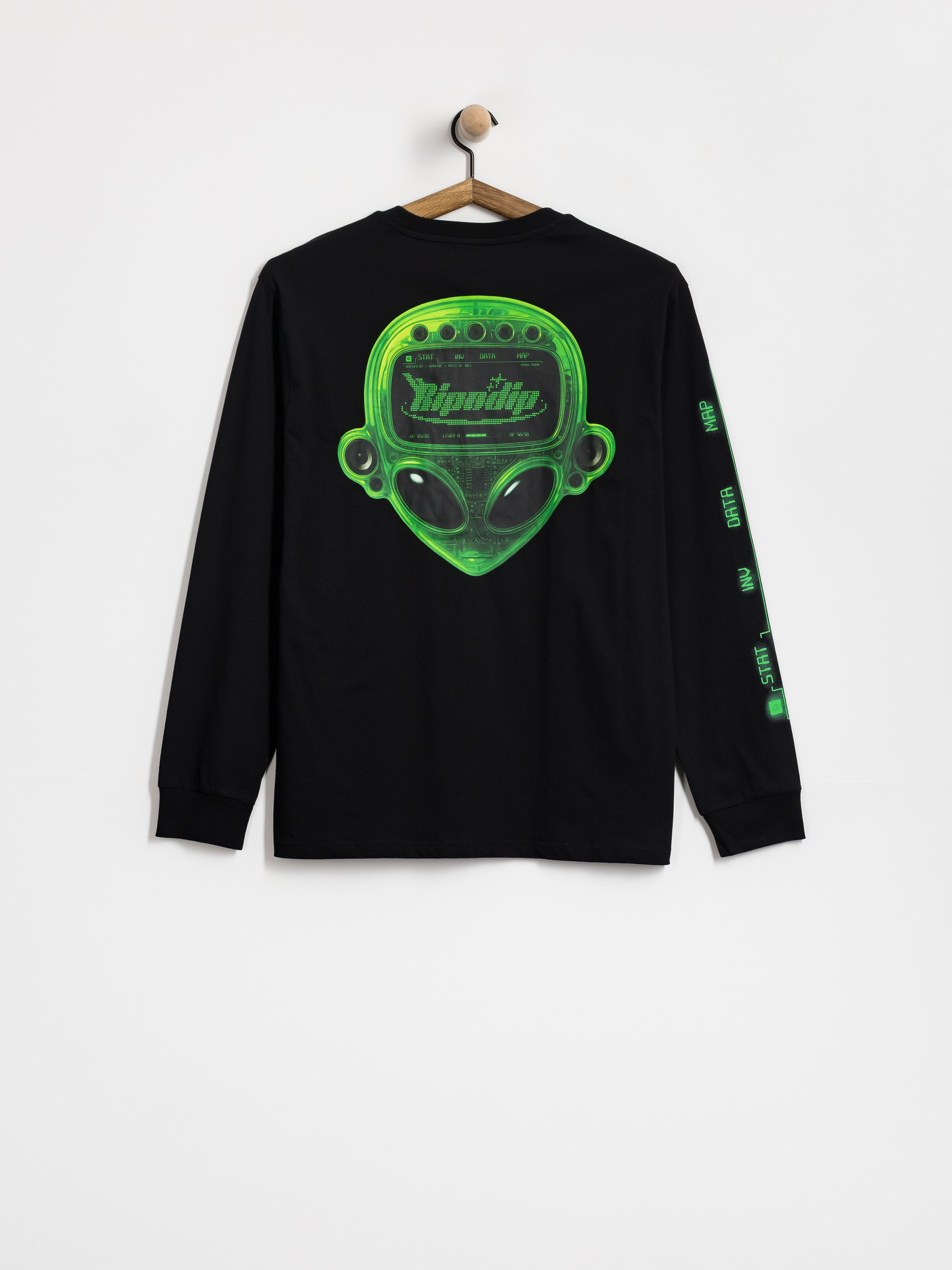 Santa Cruz X Thrasher Flame Dot Longsleeve - navy blue (navy)