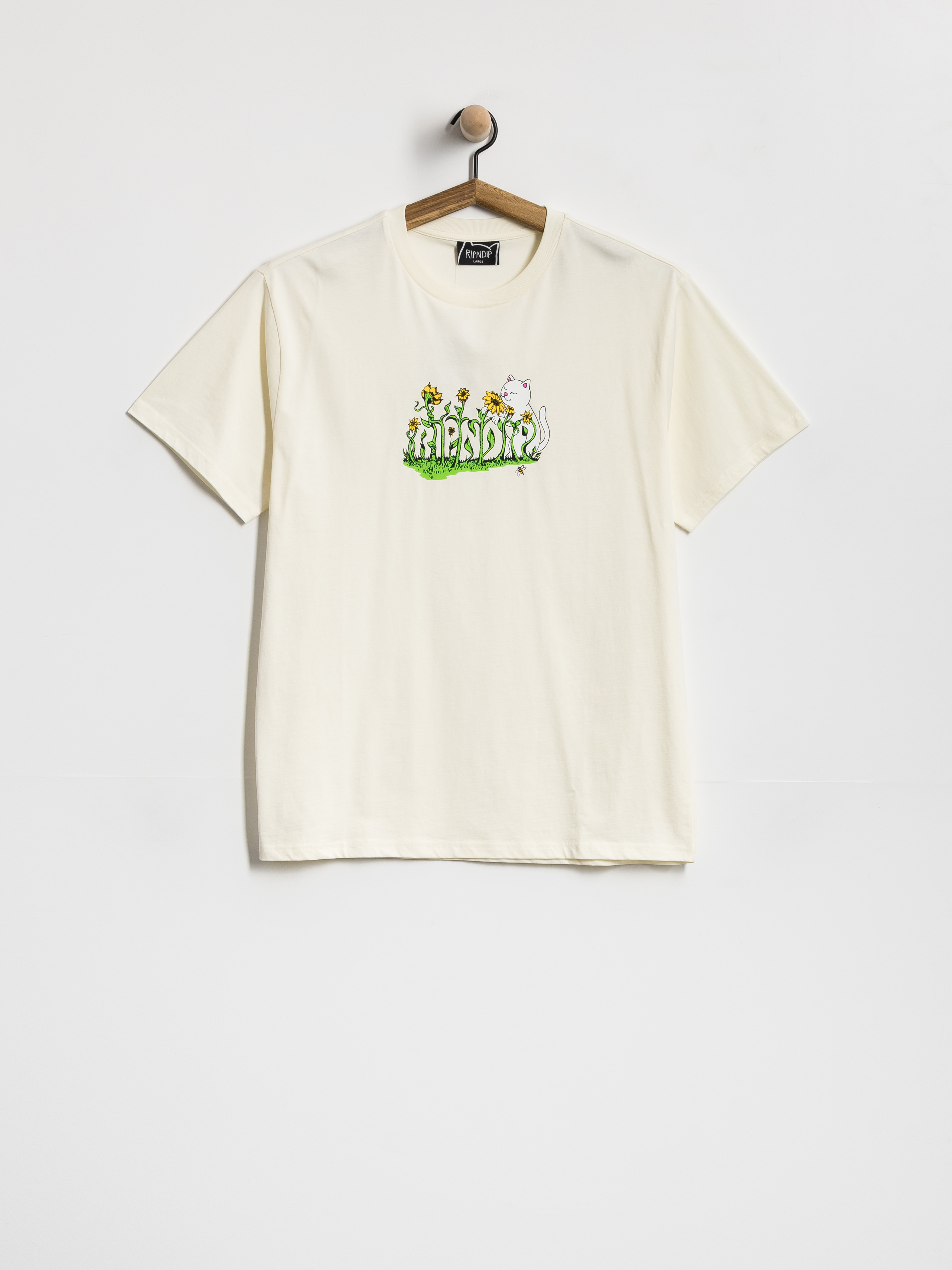 RipNDip Flower Boy T-Shirt (bone)