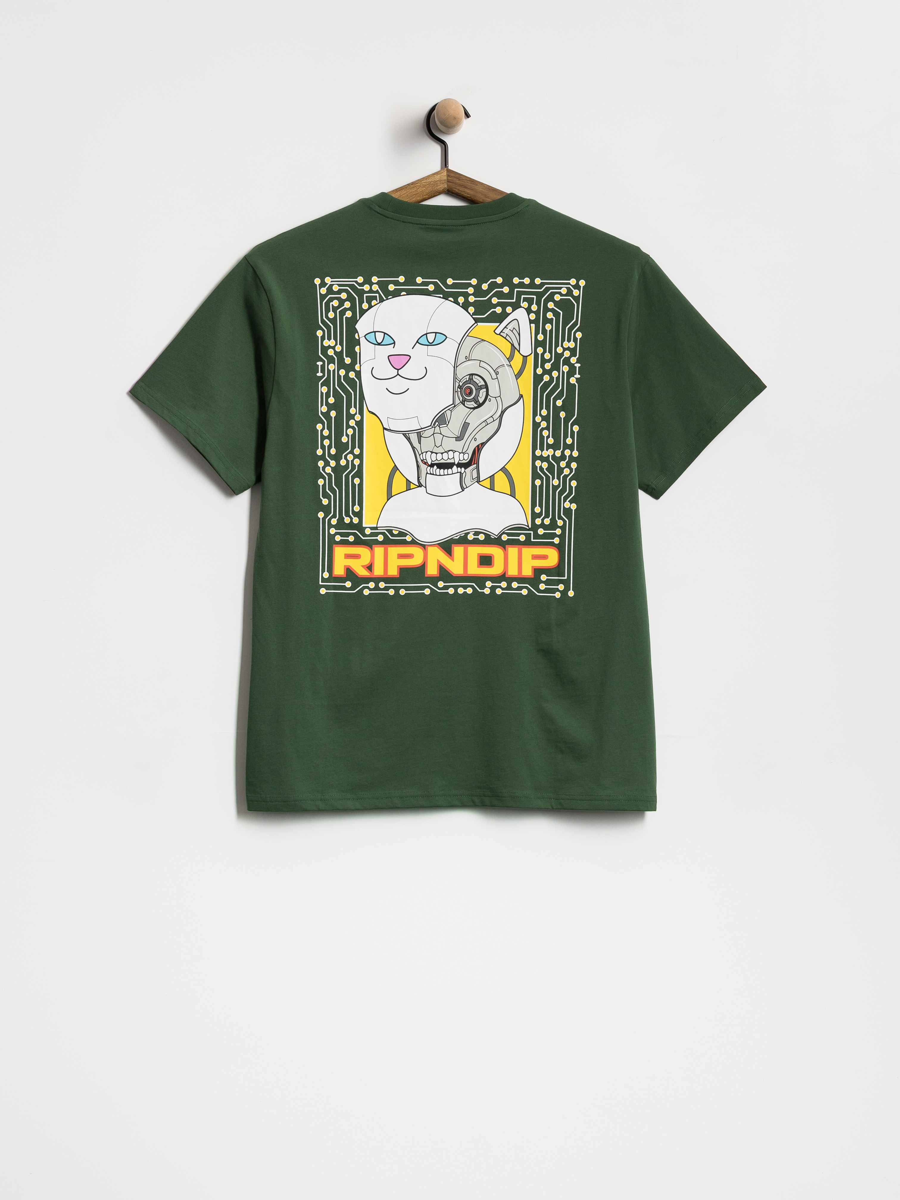 RipNDip Plugged In T-Shirt (dark forest)