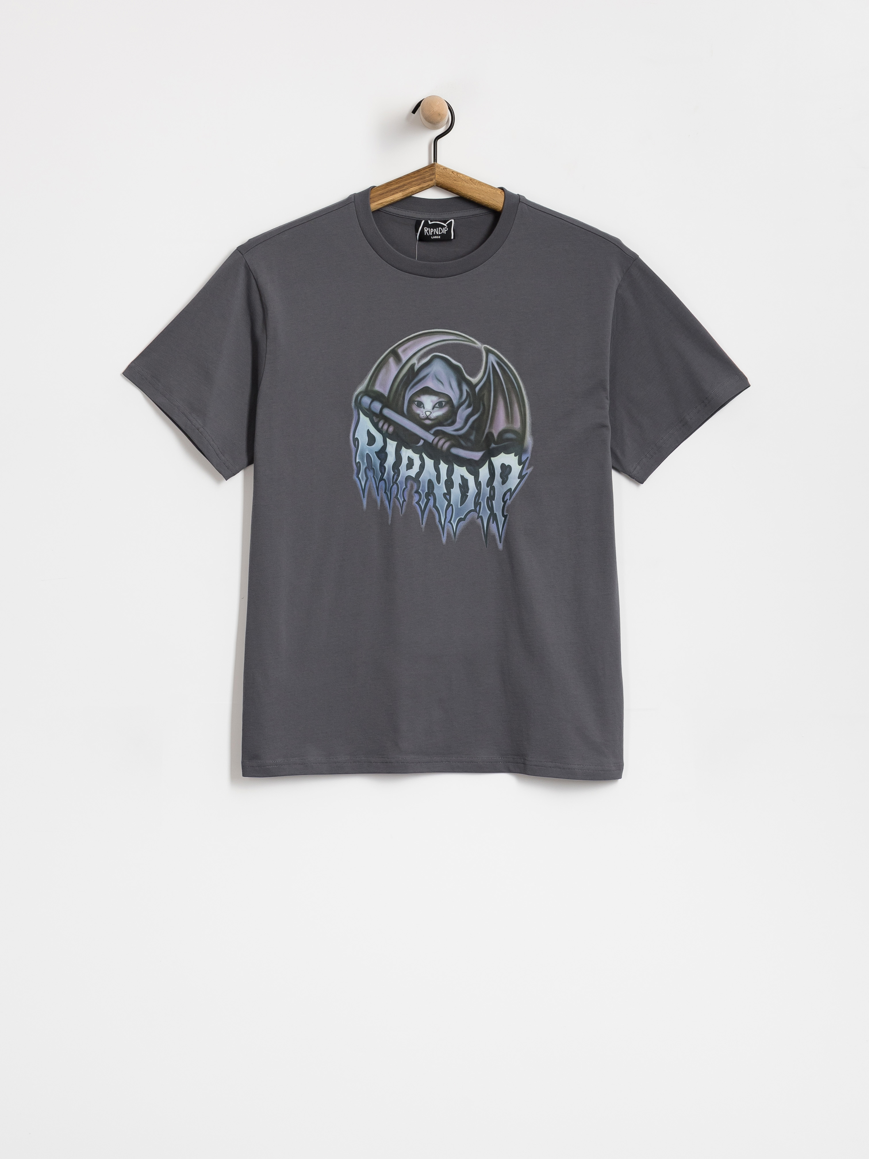Carhartt WIP University Script T-Shirt - grey (misty grey/white)