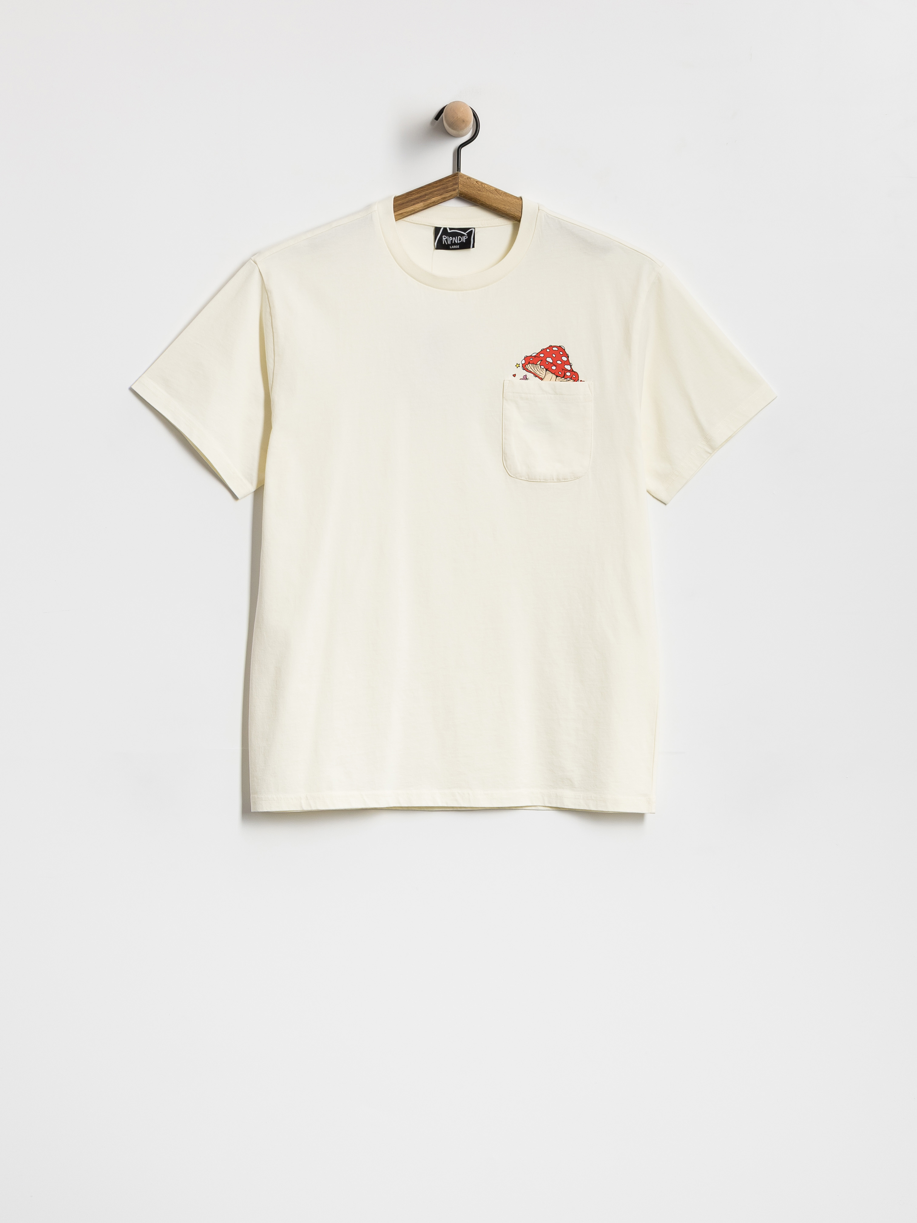 RipNDip Funny Gungus Pocket T-Shirt (bone)