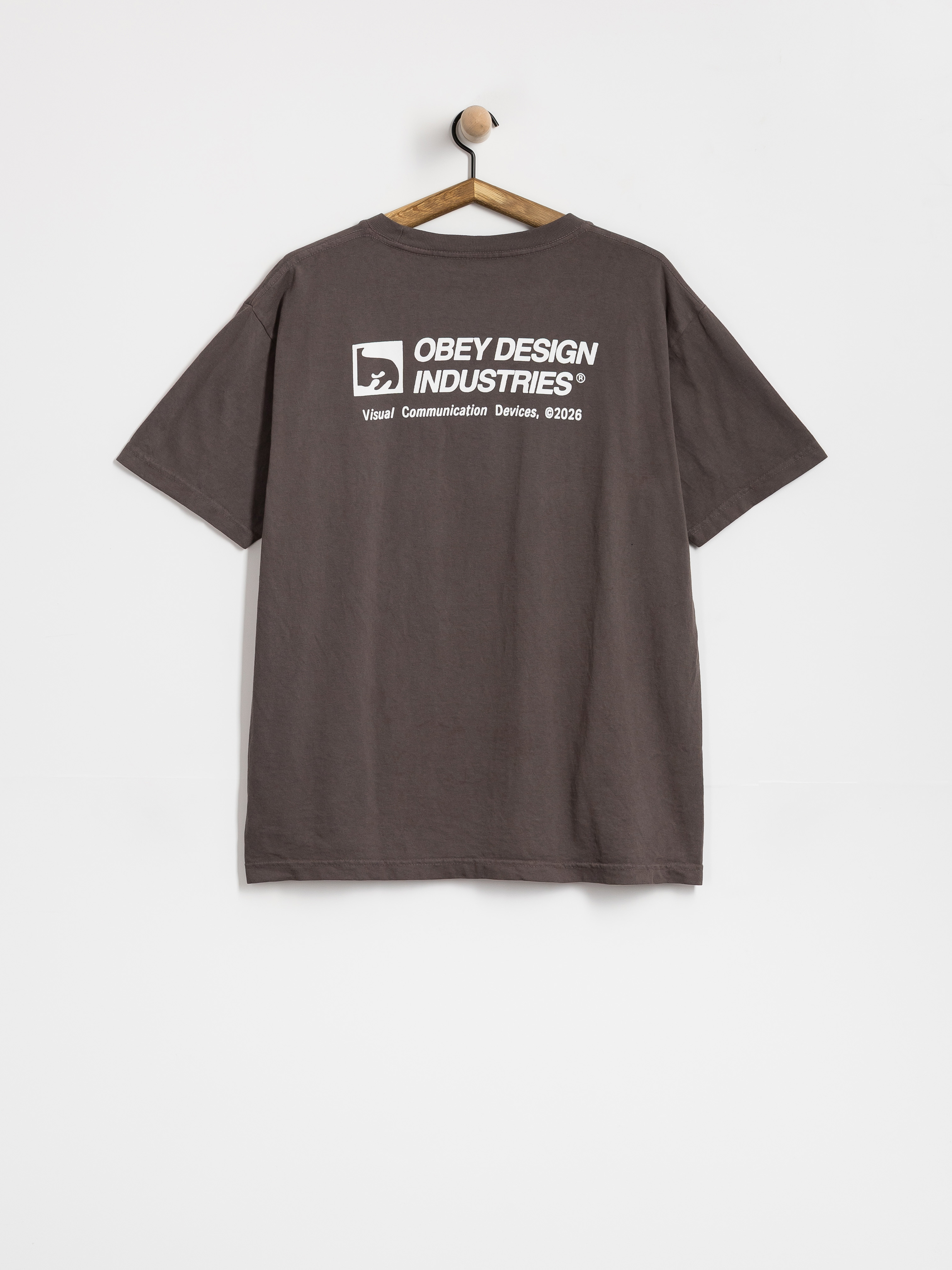 【OVY】 UNDONE Photo T-shirts OBEY Osaka Photo T-Shirt - black (black)