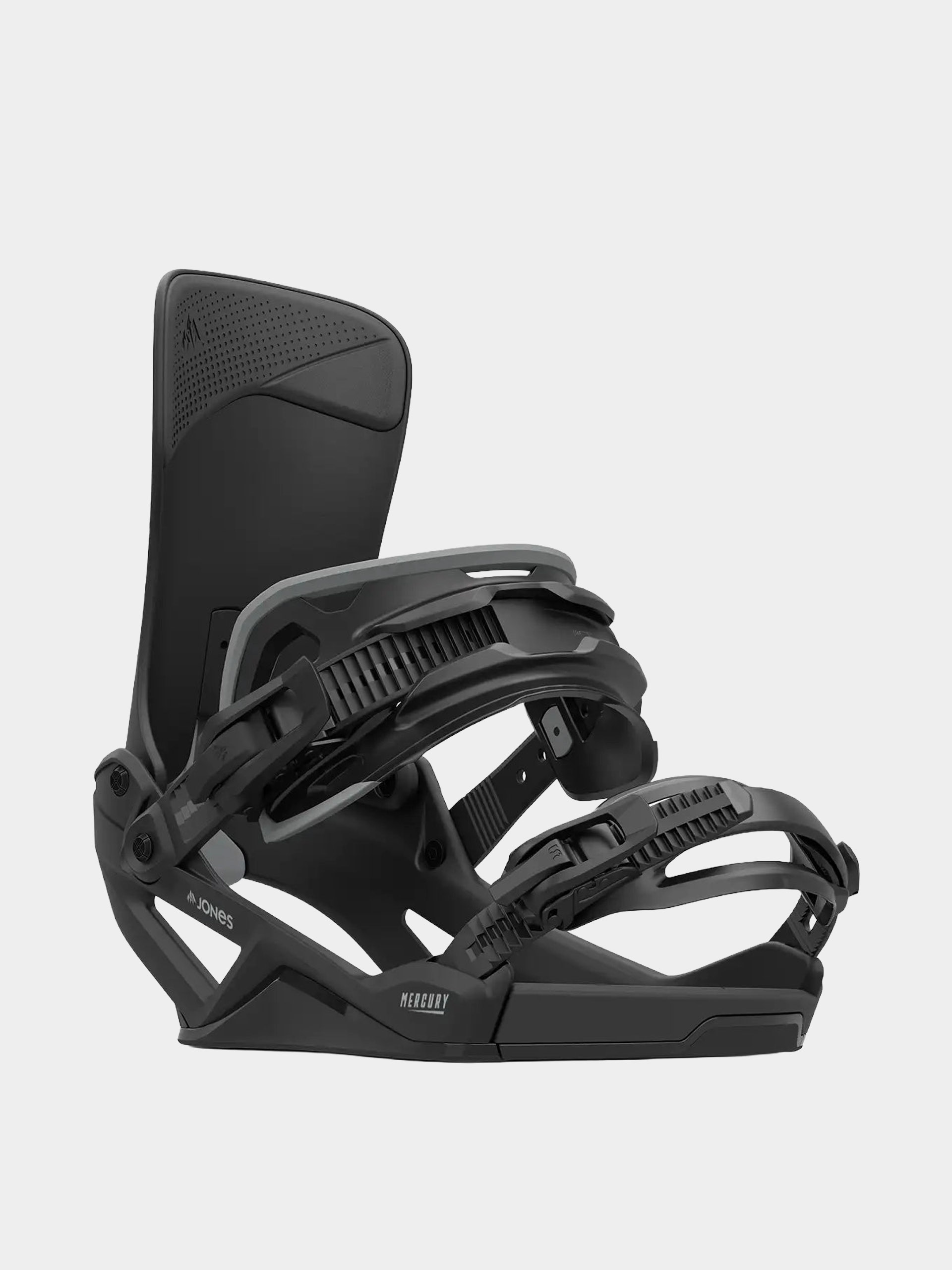 Herren Jones Snowboards Mercury Fase Snowboard bindung (stealth black)