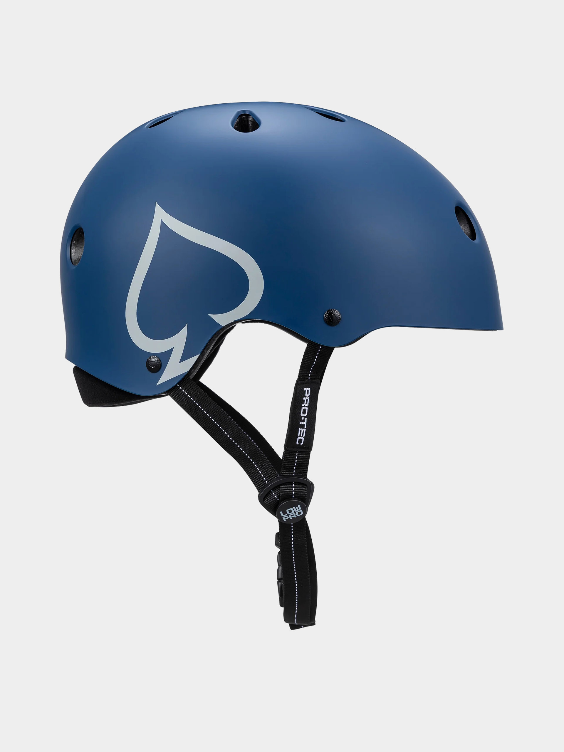 Mens Pro Tec Helmet Low Pro (matte blue)