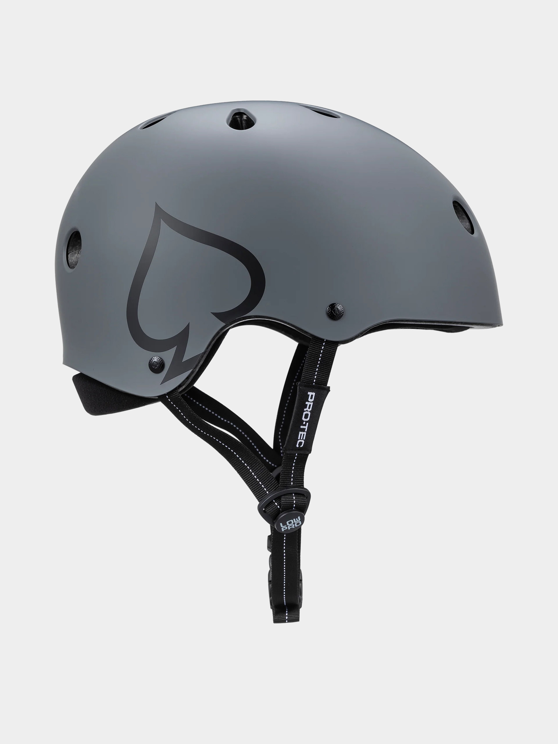 Herren Pro Tec Helm Low Pro (matte grey)