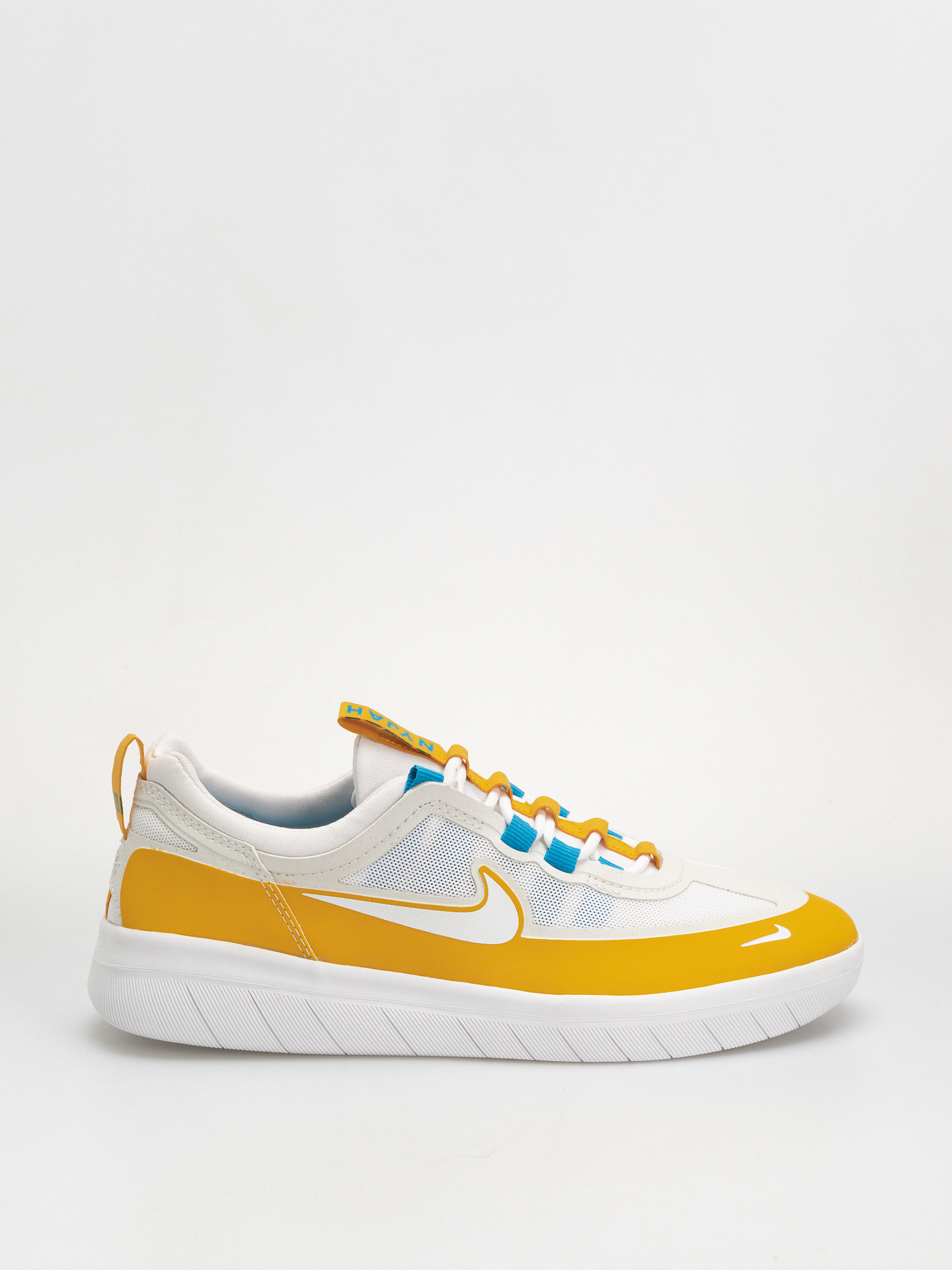 Nike SB Nyjah Free 2 Shoes - white, blue (dark sulfur/white laser