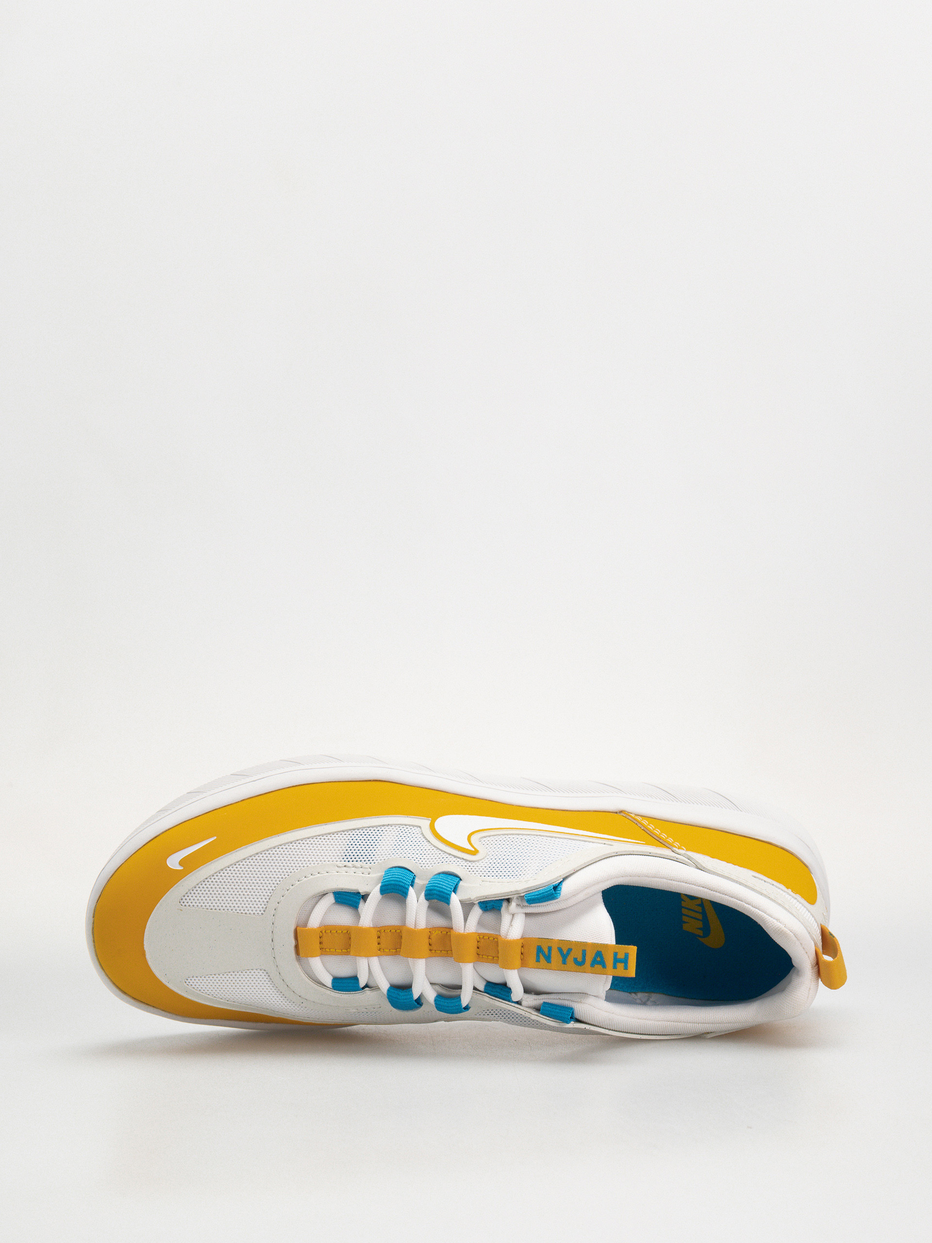 Nike SB Nyjah Free 2 Shoes (dark sulfur/white laser blue)