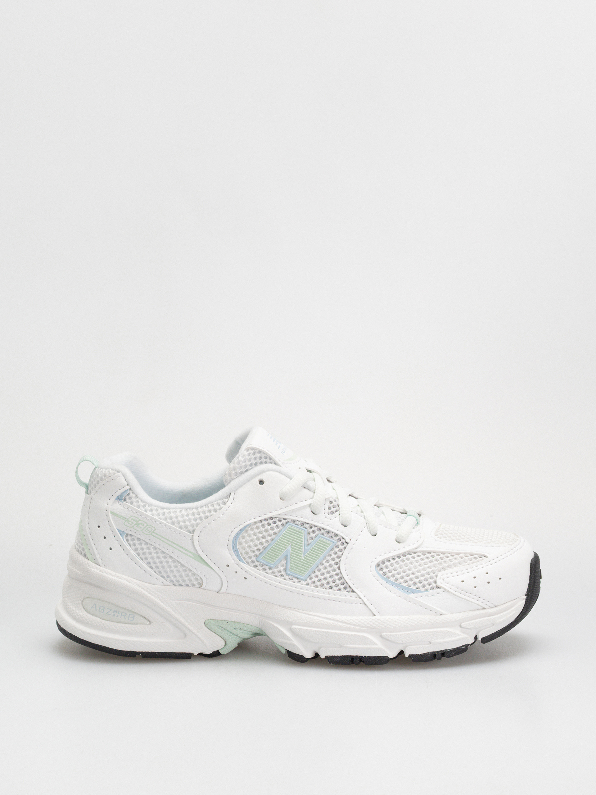 New Balance 530 JR Schuhe (103 white/cosmic jade)
